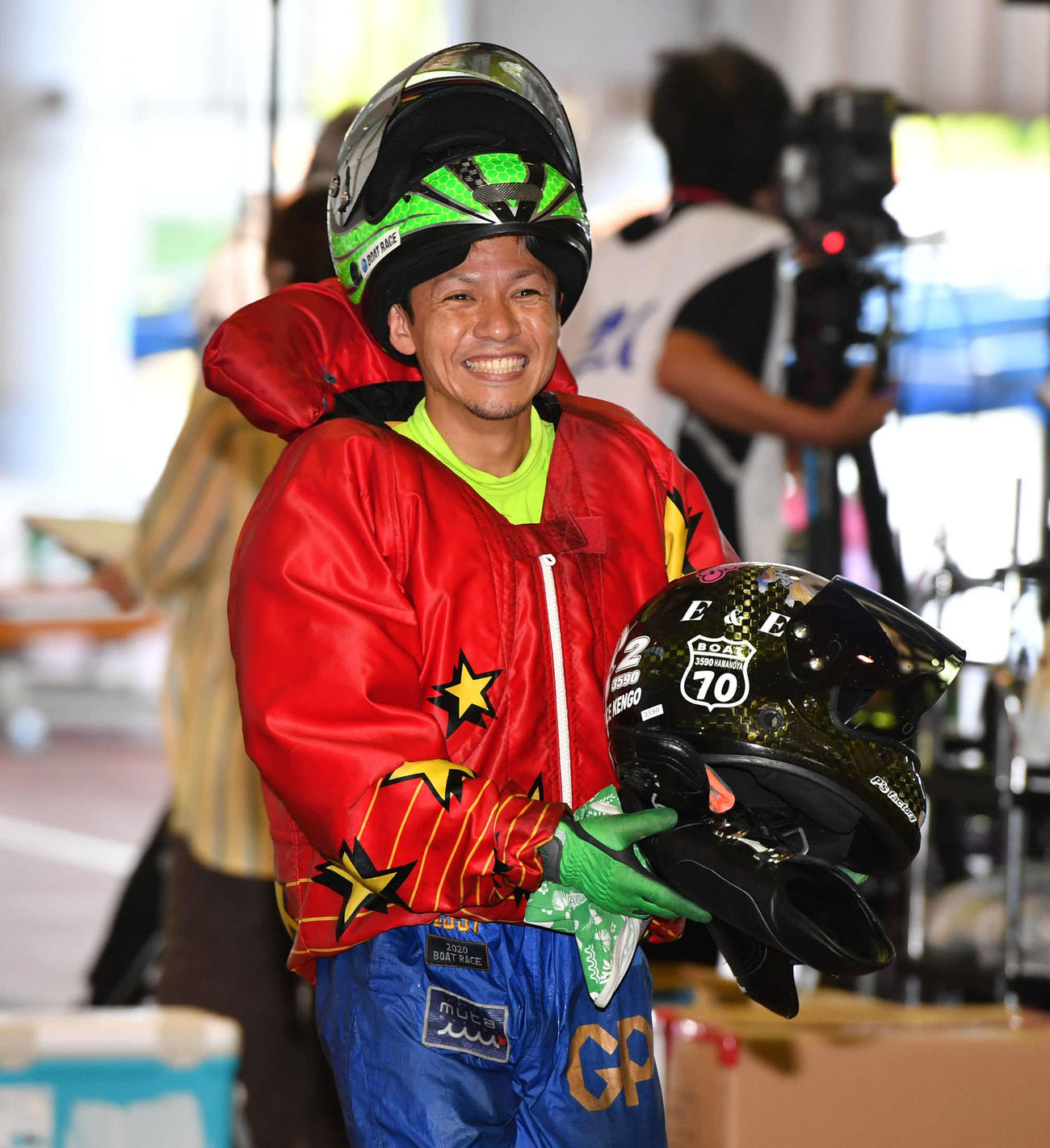 平本真之が6枠で登場。伸び仕様か、それとも…（撮影・岩下翔太）