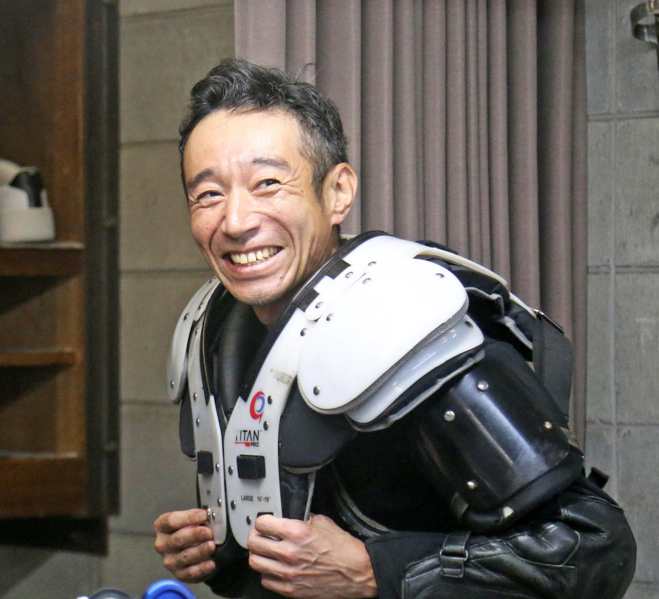 永井大介が9度目の大会制覇を狙う（撮影・梅根麻紀）