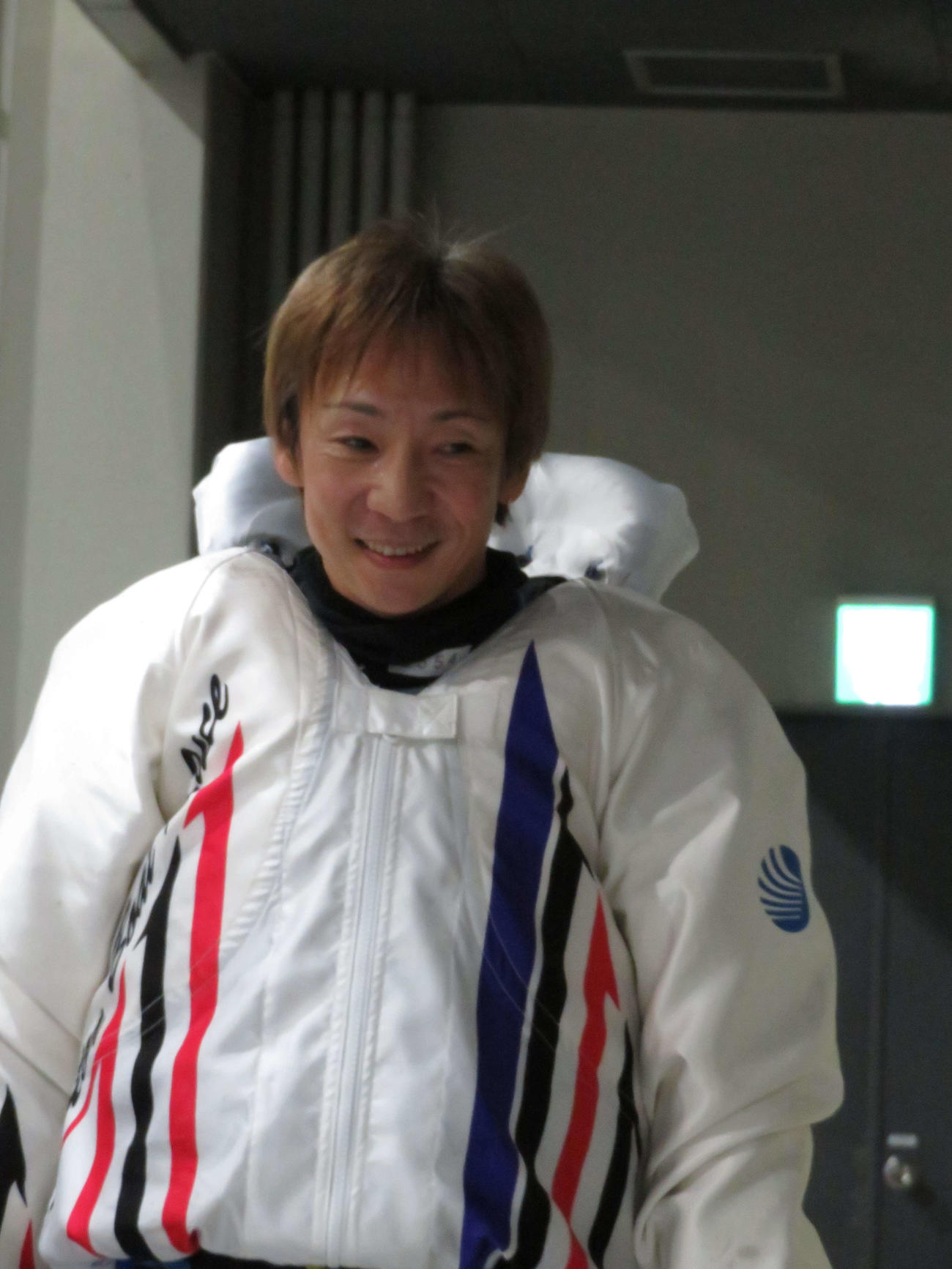 今年5度目の優勝を狙う仲口博崇（撮影・湯田坂賢一）