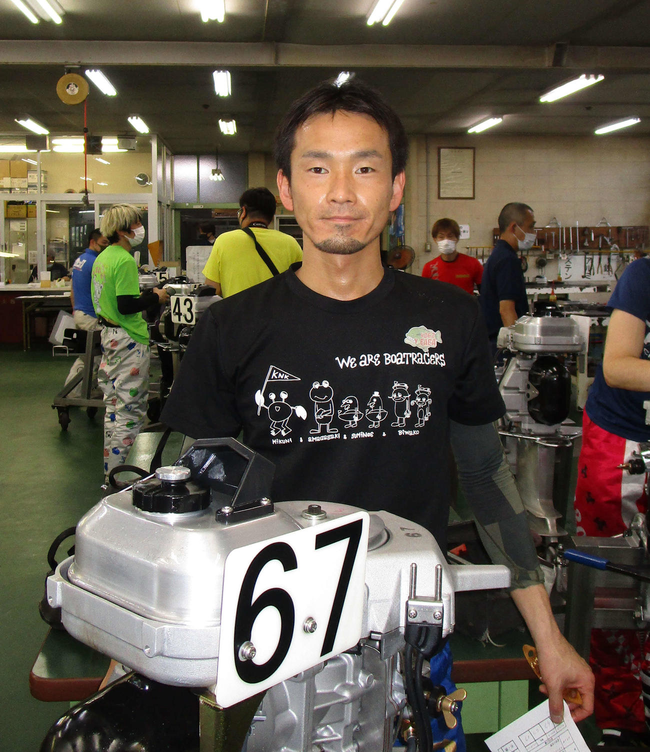 馬場貴也が67号機を立て直す