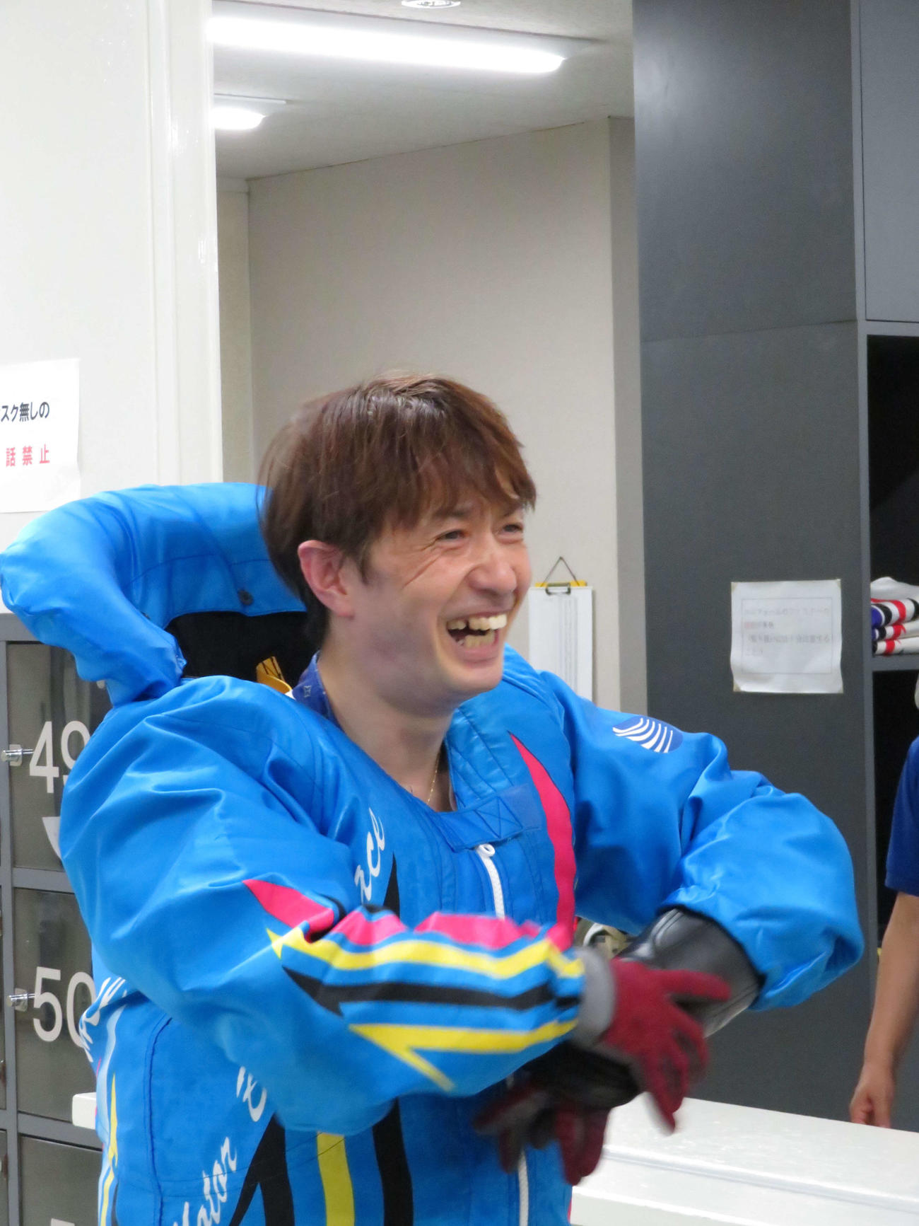 初日6Rで白星発進を決めた中林秀人