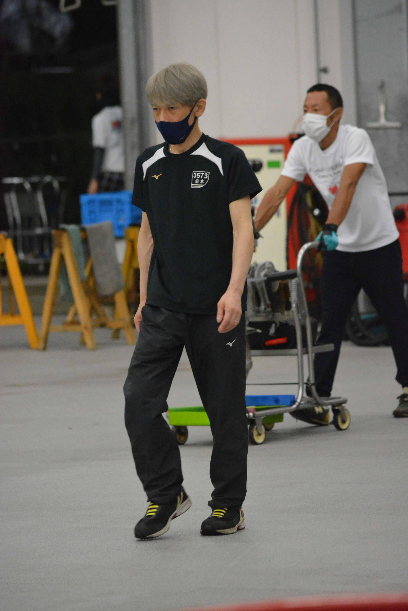 前本泰和が勝負どころに向けて、立て直しを図る