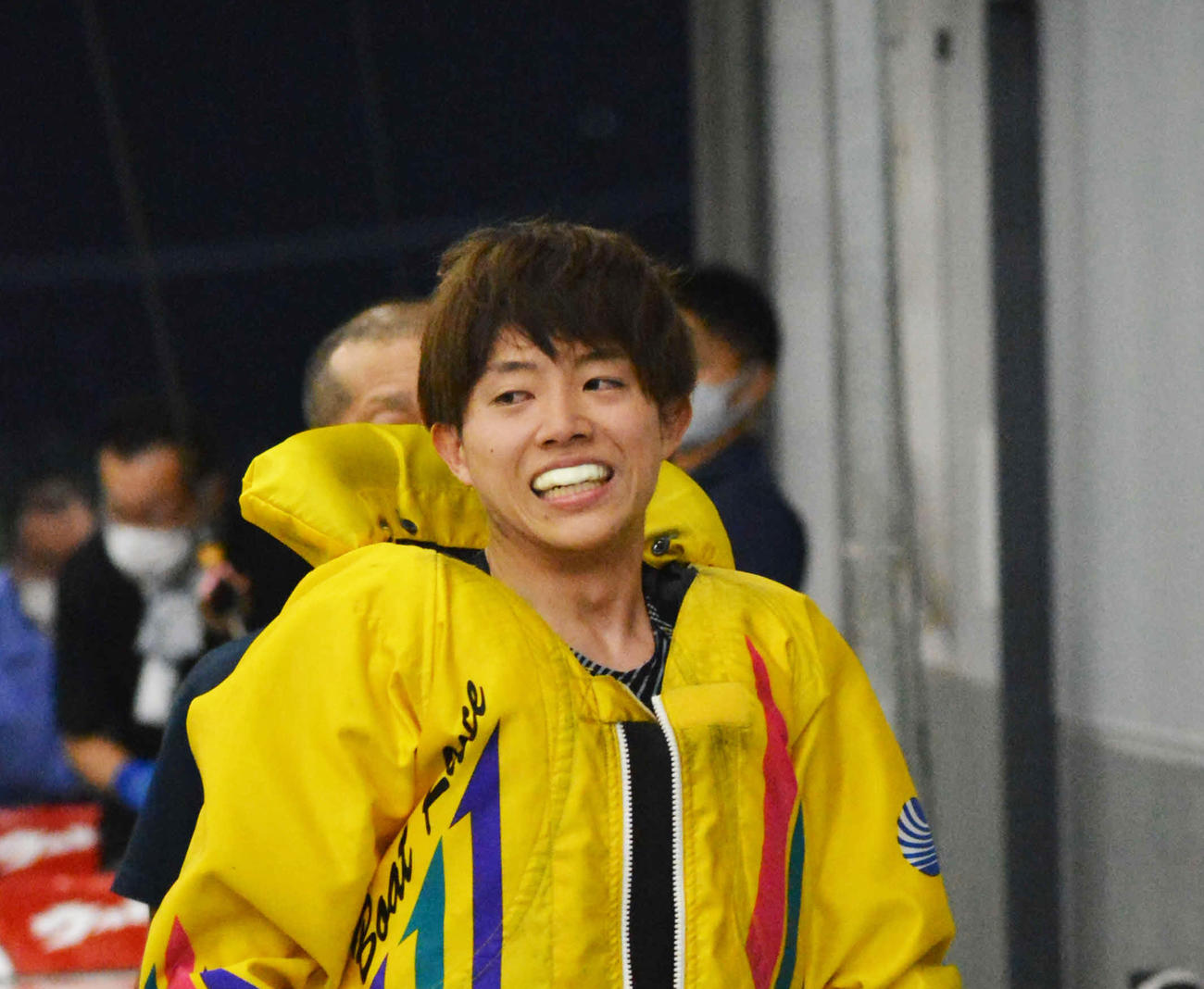 梶山涼斗は準優11Rで2着に入り、デビュー初優出を決めた（撮影・栗原ひろ人）