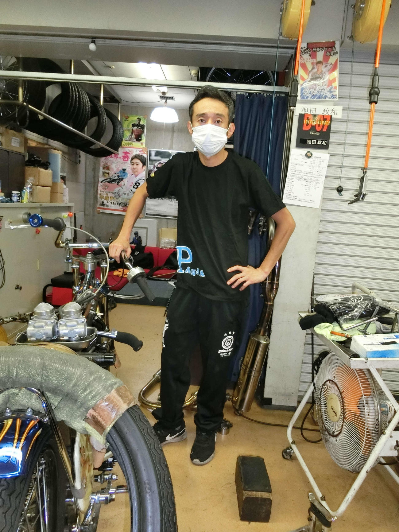 永井大介は絶好調で地元に戻ってきた（撮影・海老原実）