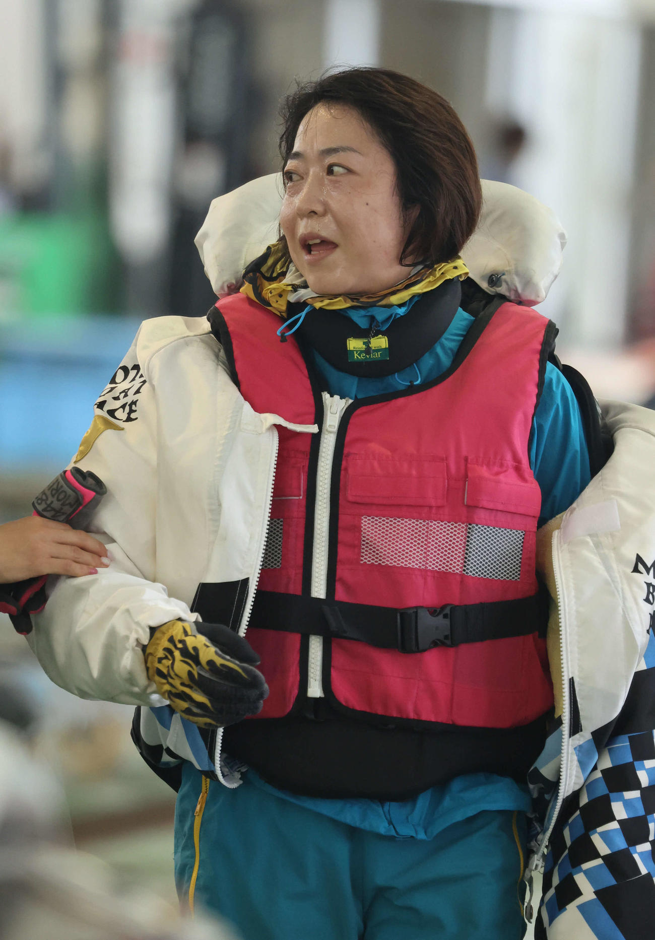 2R、1着の金田幸子（撮影・渦原淳）
