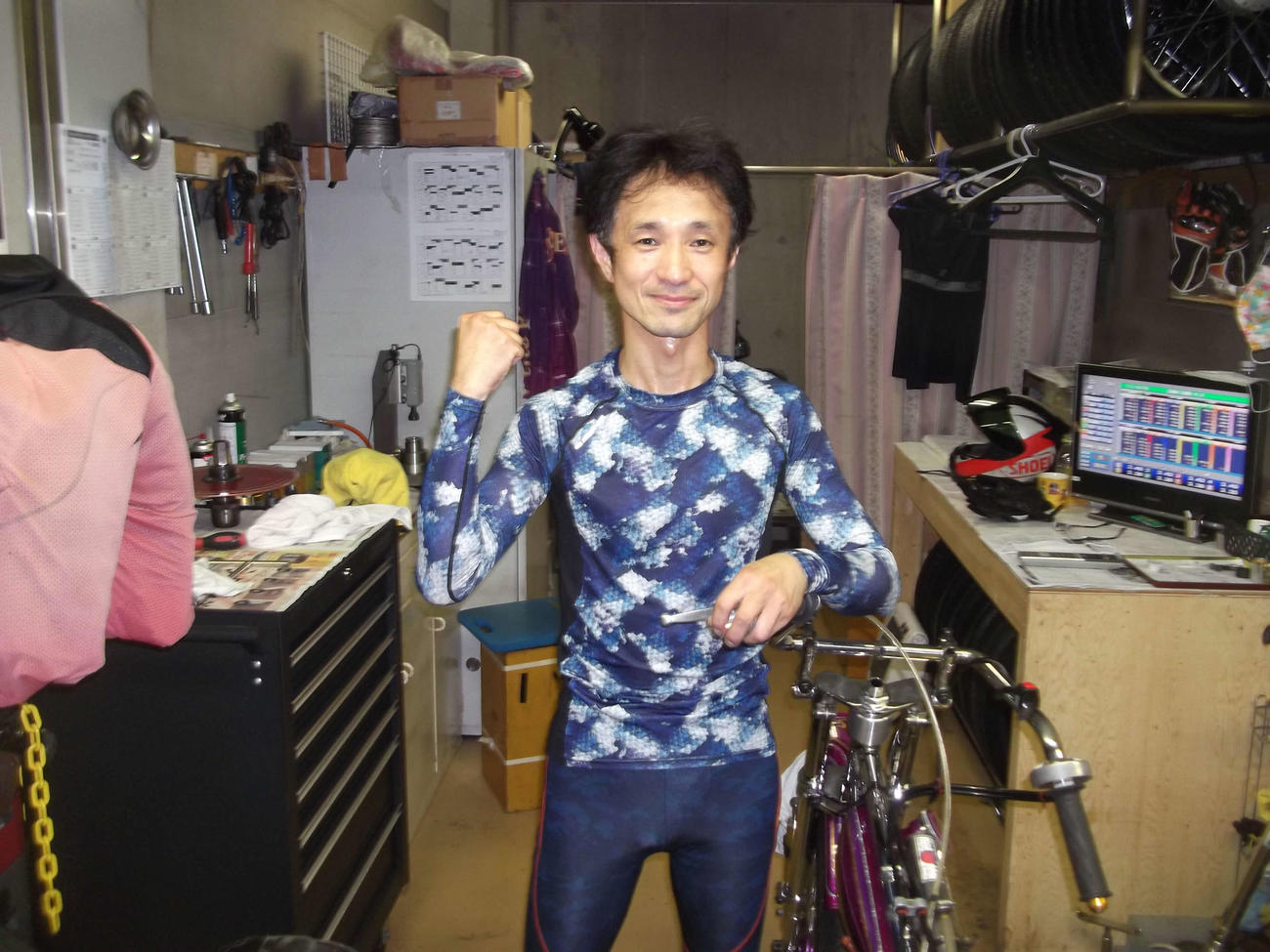 初日6Rで快勝した地元の鈴木清（撮影・小川将司）