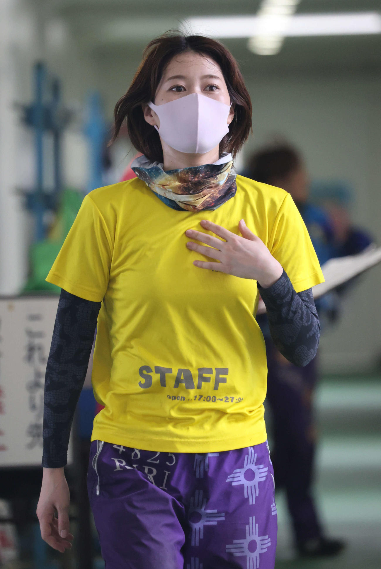 倉持莉々が予選を突破した（撮影・渦原淳）