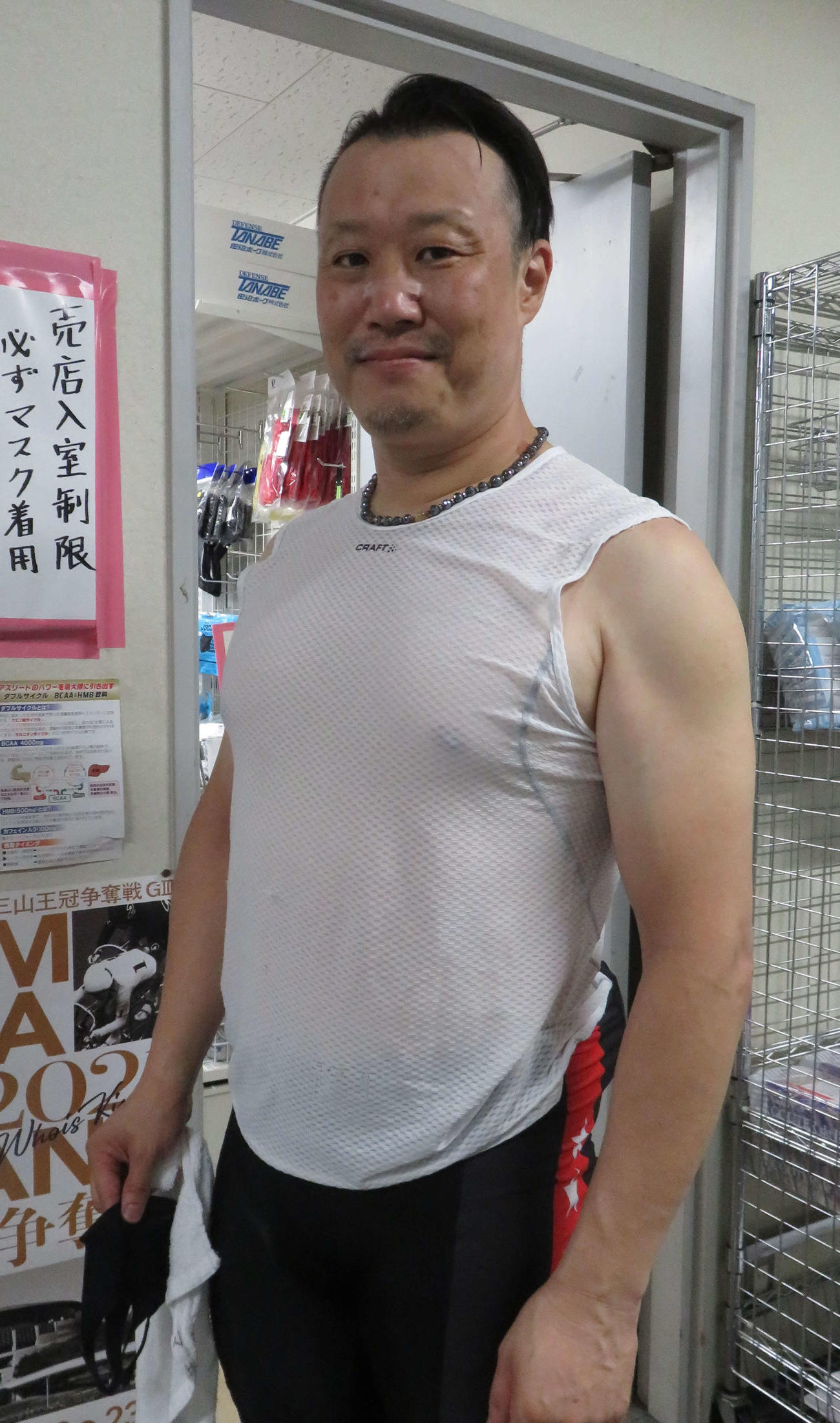 06年12月以来の地元優勝を狙う金子真也（撮影・野島成浩）