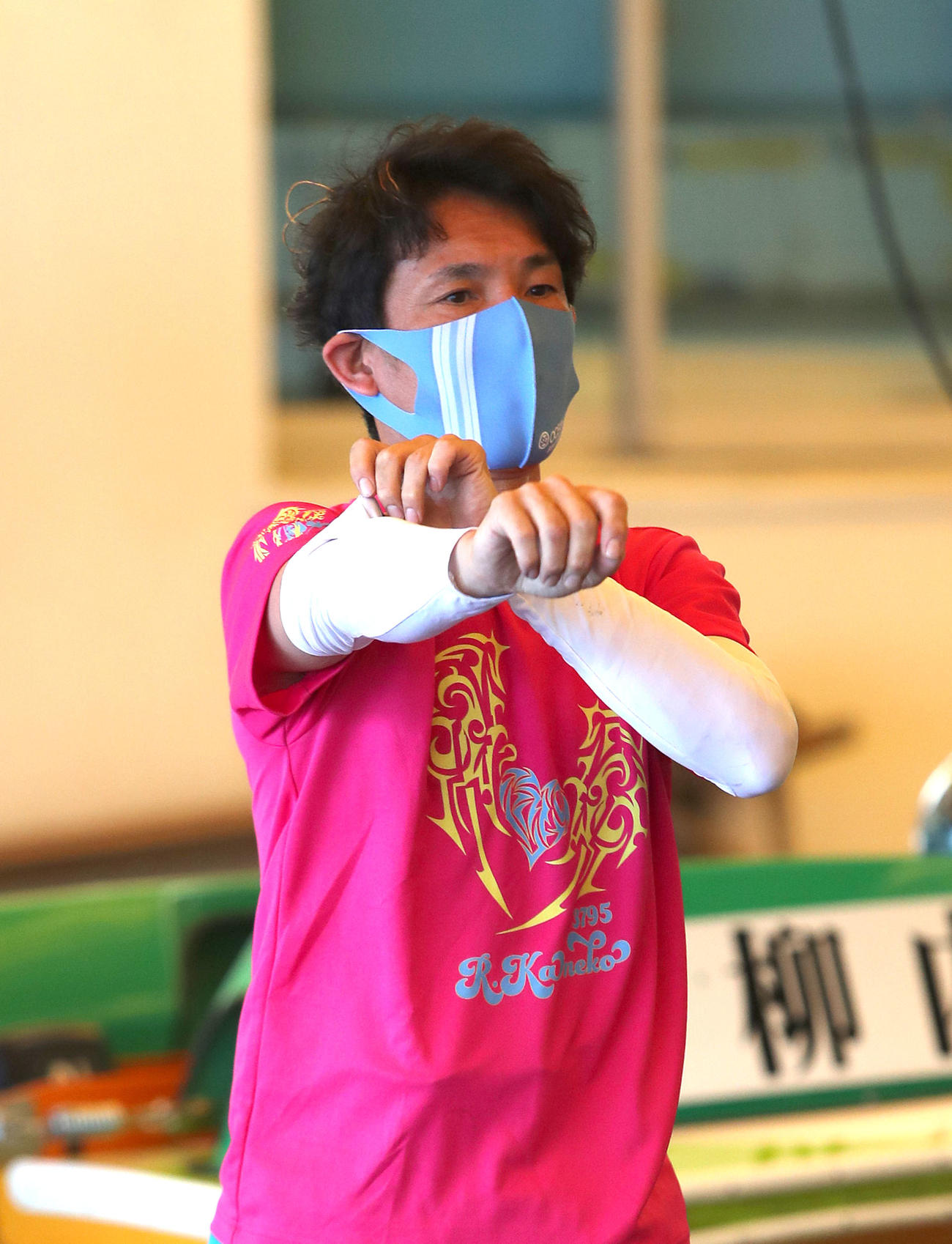 金子龍介（撮影・白石智彦）