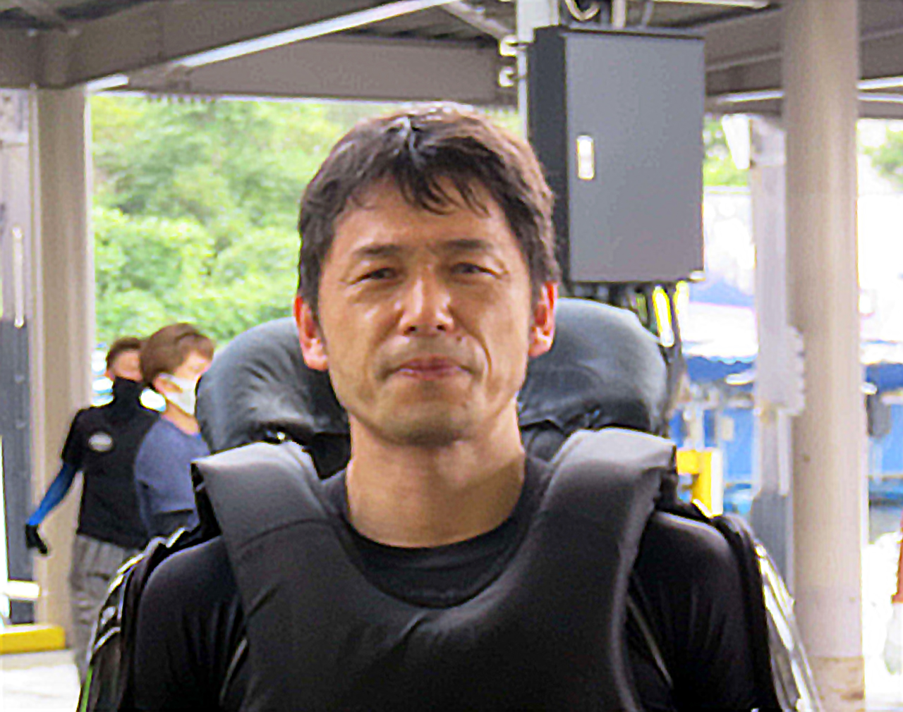 初日12R1枠に入った石渡鉄兵が気合十分に逃げる（撮影・中川純）