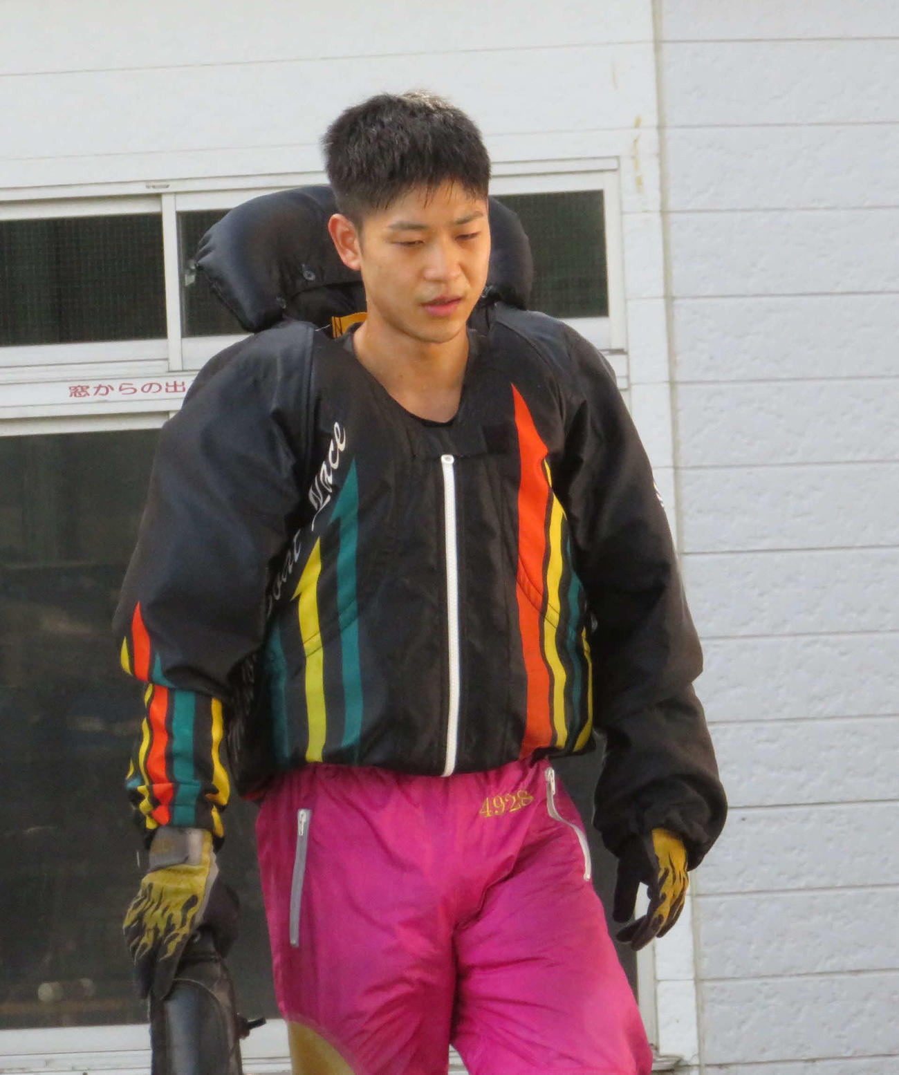 栗城匠が2日目連勝も、まだ試行錯誤が続く（撮影・古村亮）