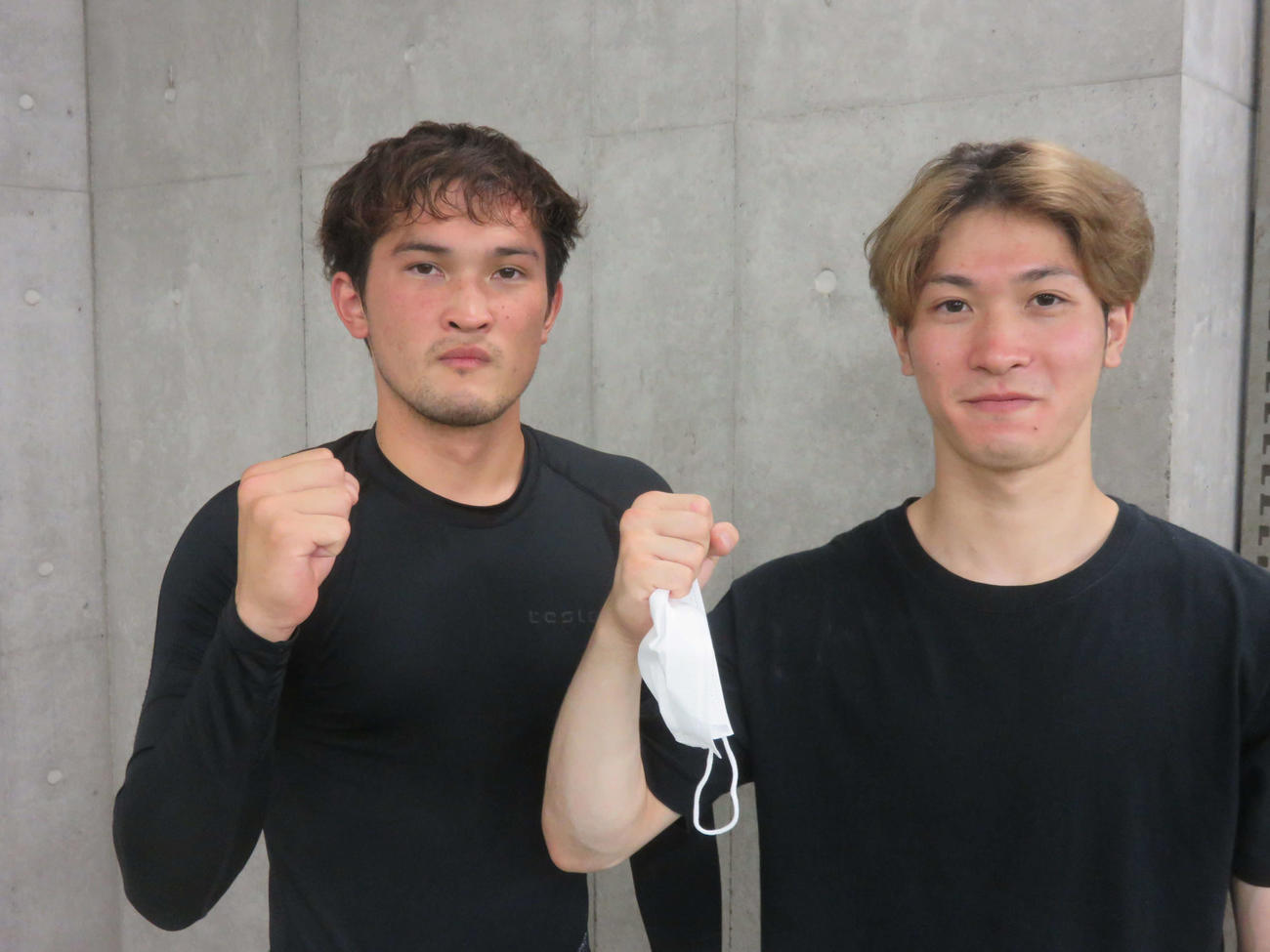 S級で決勝進出を決めた三男の寺沼拓摩（右）とA級で決勝進出を決めた次男の寺沼伊織