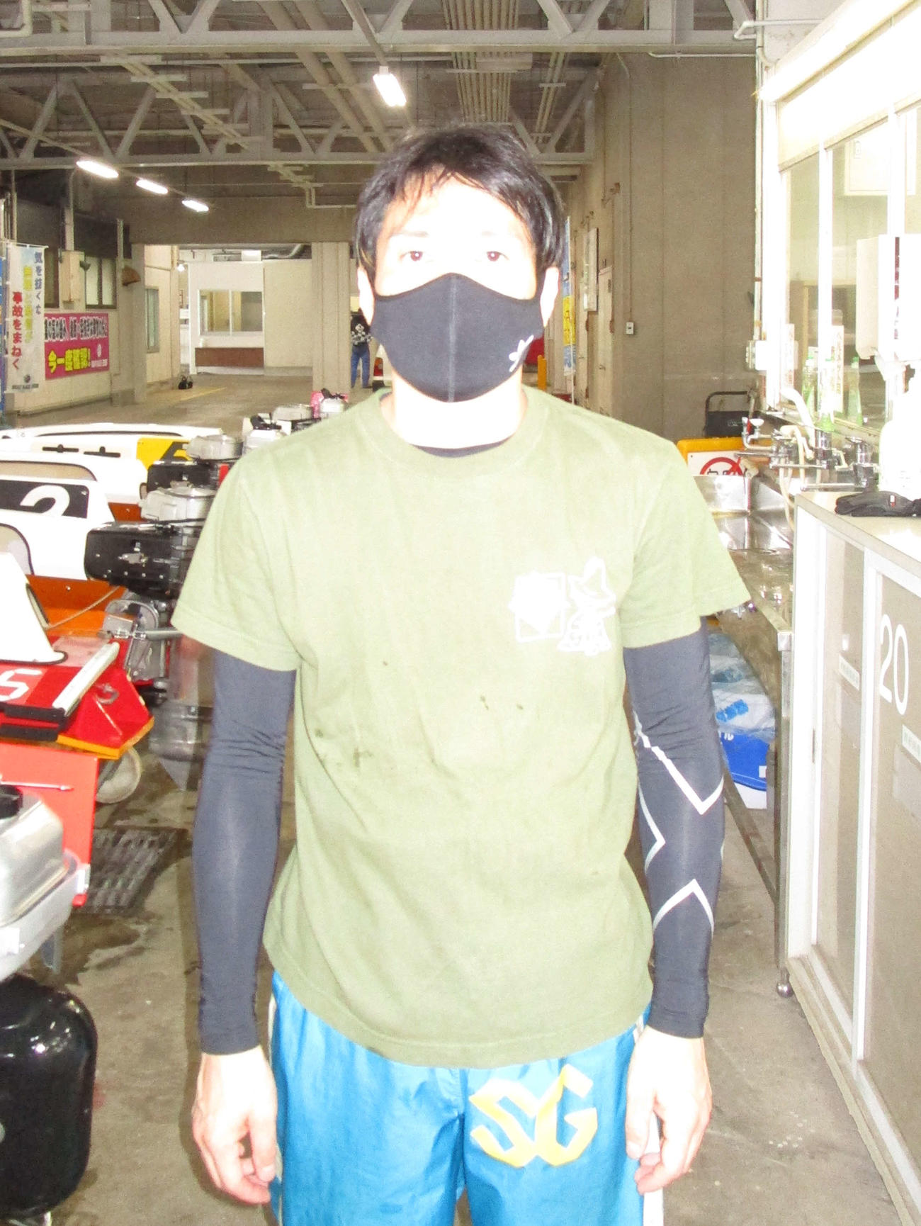 2日目を3、1着とし、上昇気配を見せる萩原秀人