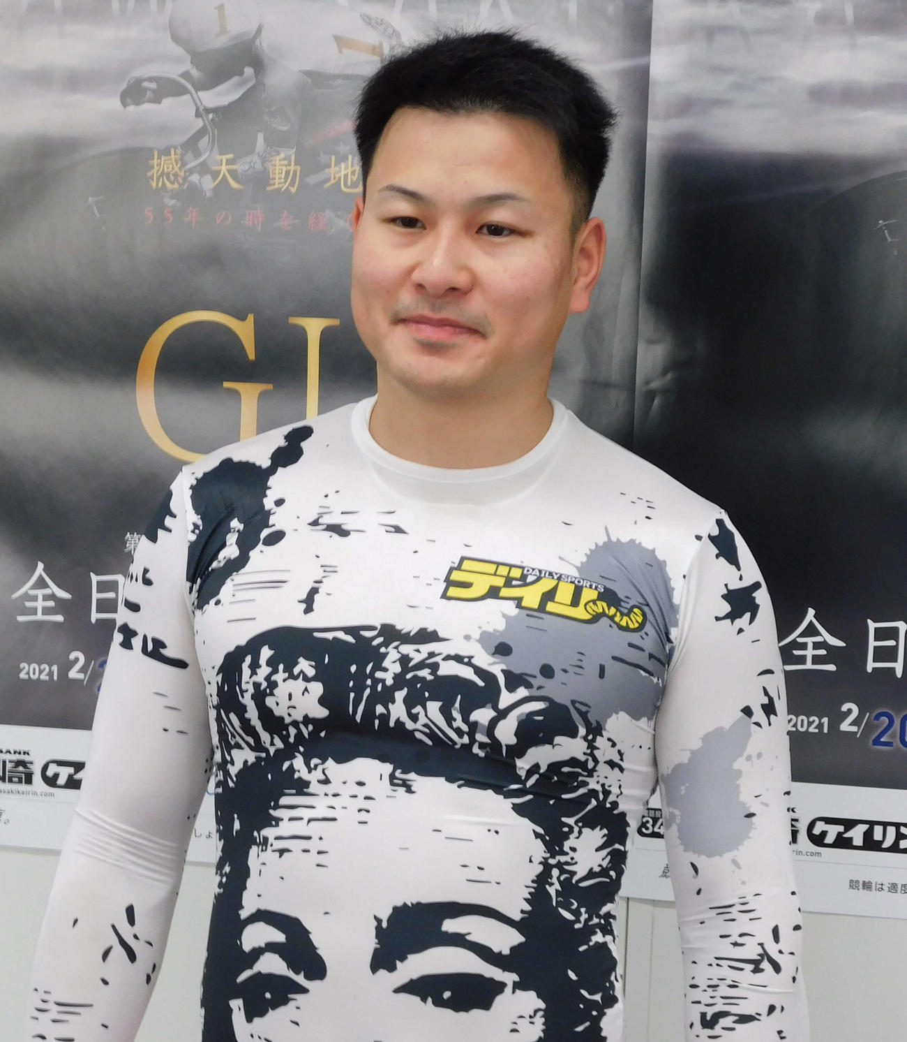 松本貴治（21年2月21日撮影）