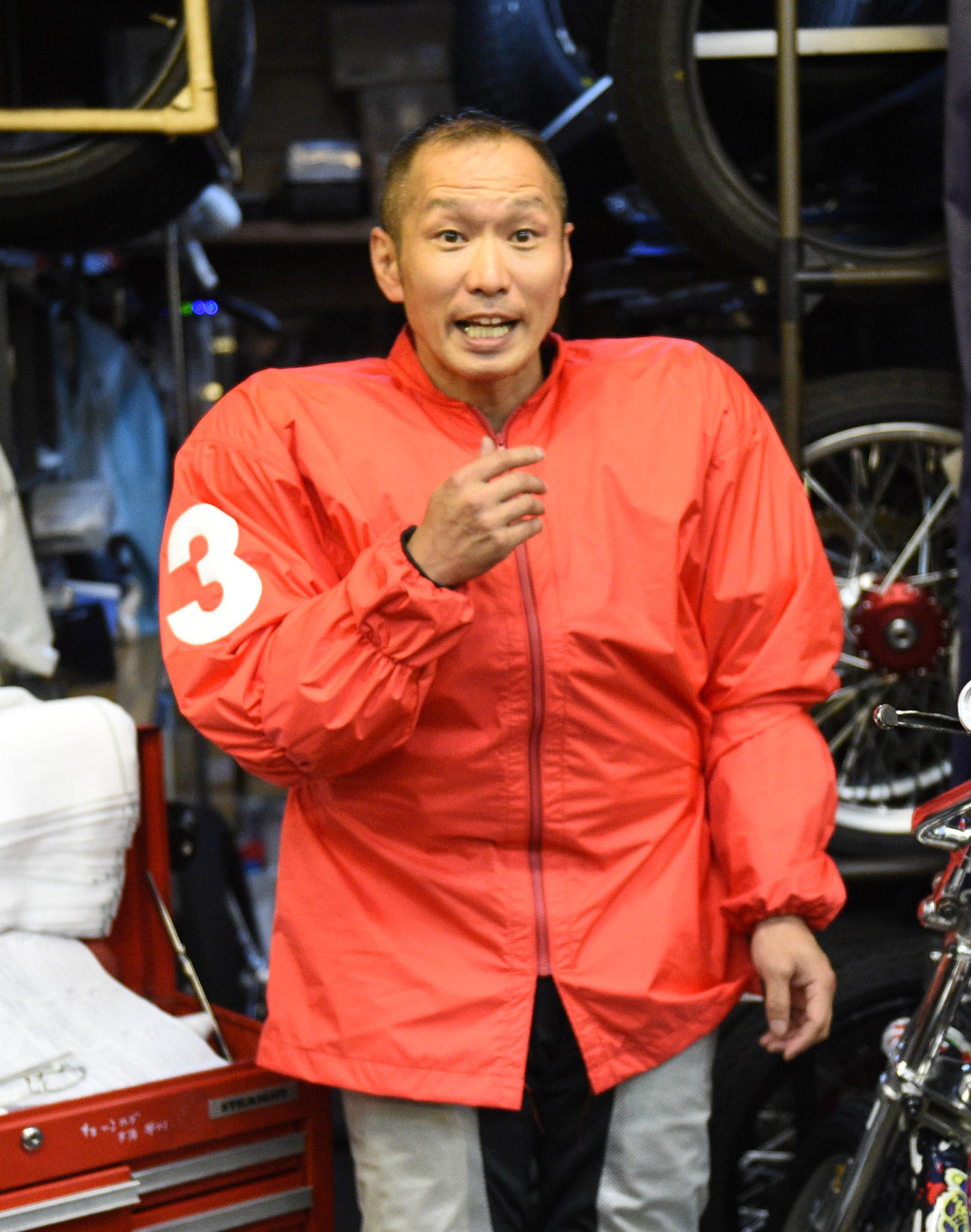 準々決勝7Rで1着の西原智昭（撮影・柴田隆二）
