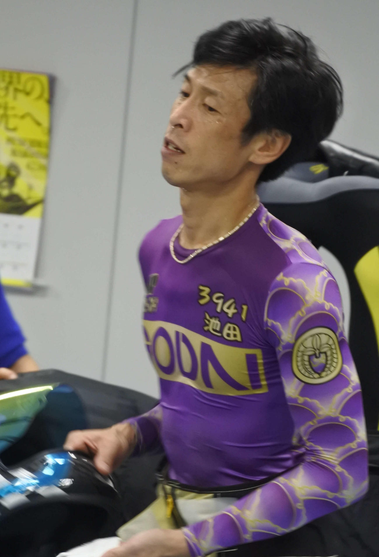 池田浩二が予選トップ通過を決めたが、機力的には明らかに劣勢だ