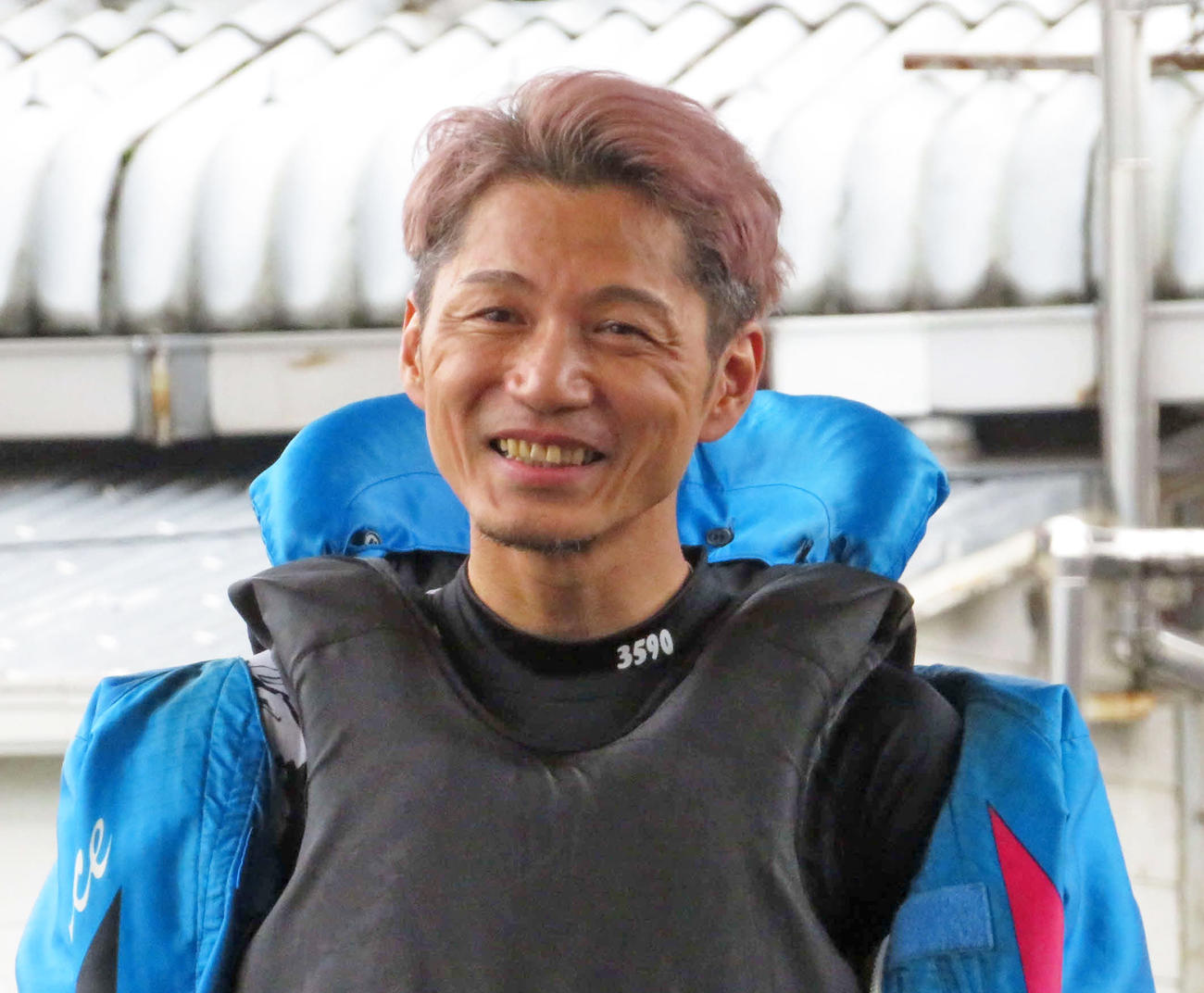 6戦5勝の活躍で得点率トップに立った浜野谷憲吾（撮影・古村亮）