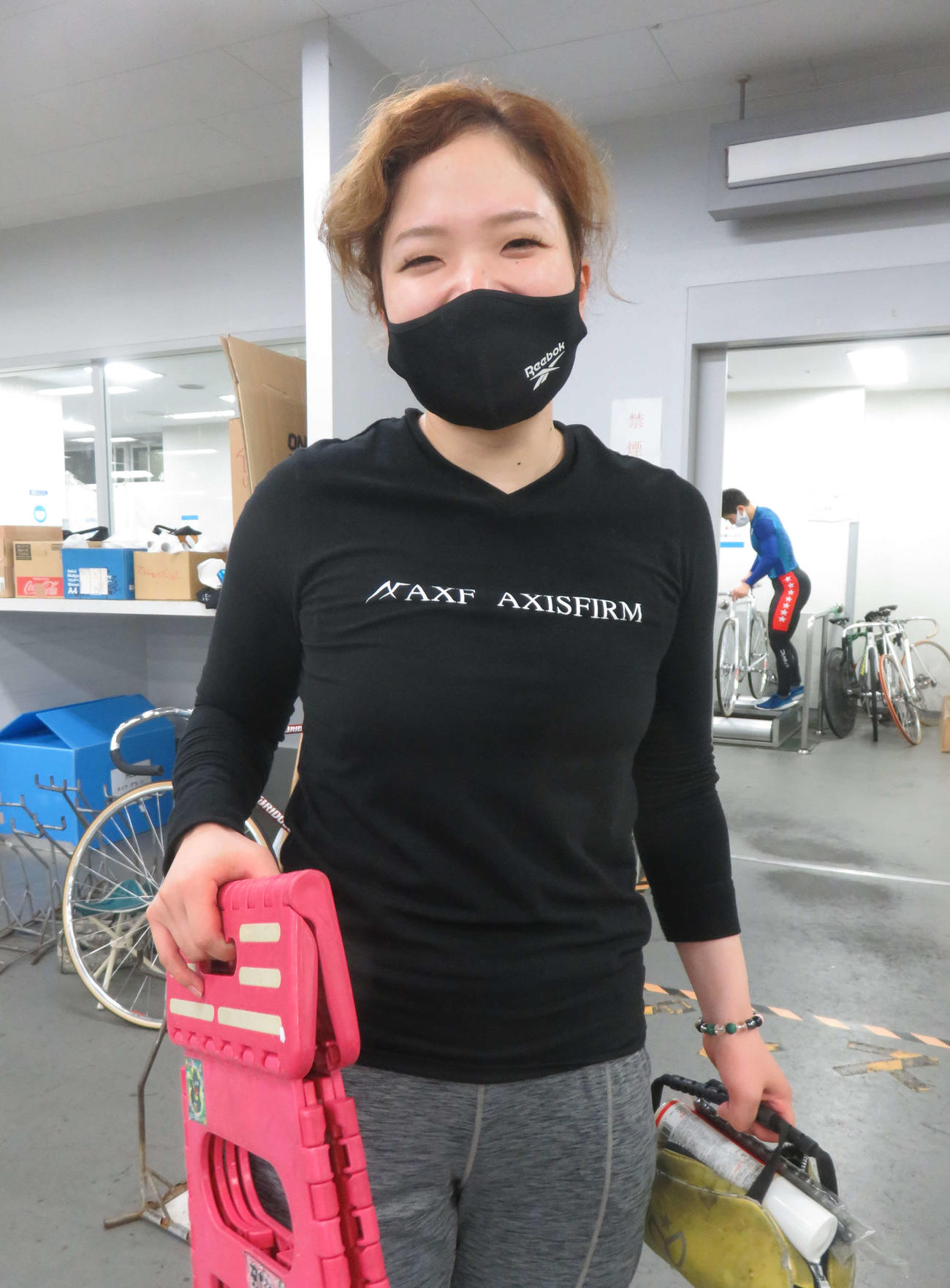 3場所ぶりの決勝進出を決めた田中まい（撮影・栗田文人）