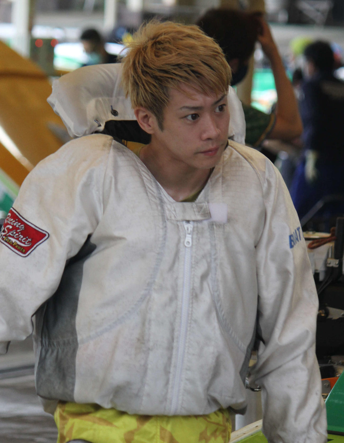 山川雄大が初日2、1着の2連対にまとめて上機嫌だった（撮影・北條直治）