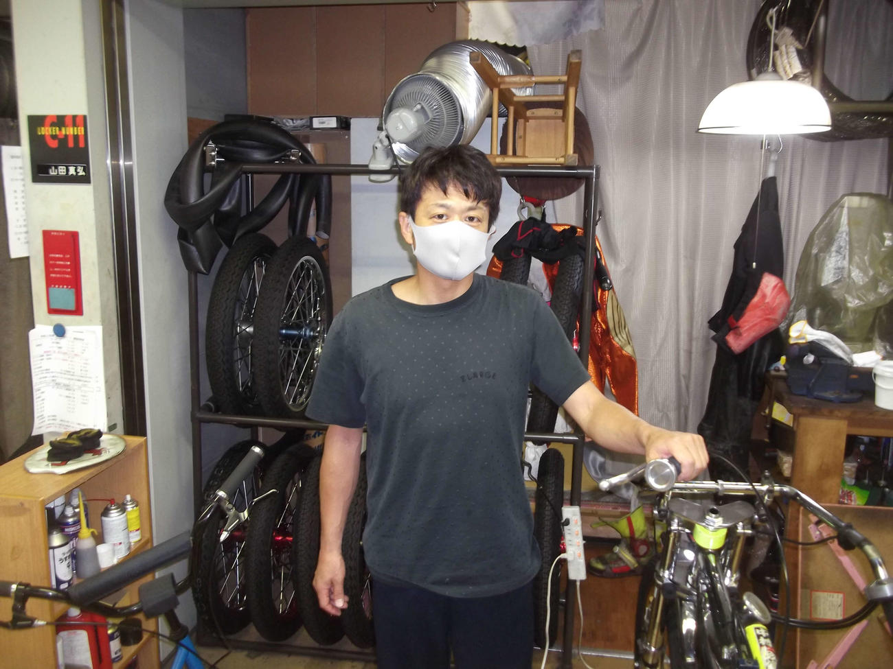 10R準決勝戦で軽快な動きを見せた山田真弘（撮影・小川将司）