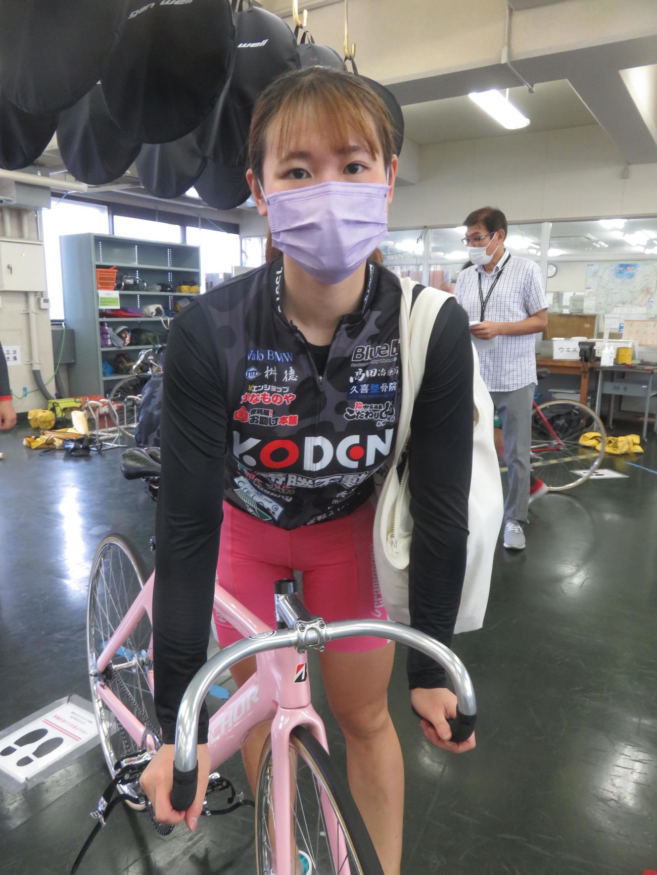 デビュー初勝利を狙う地元の新人・川路遥香（撮影・栗田文人）