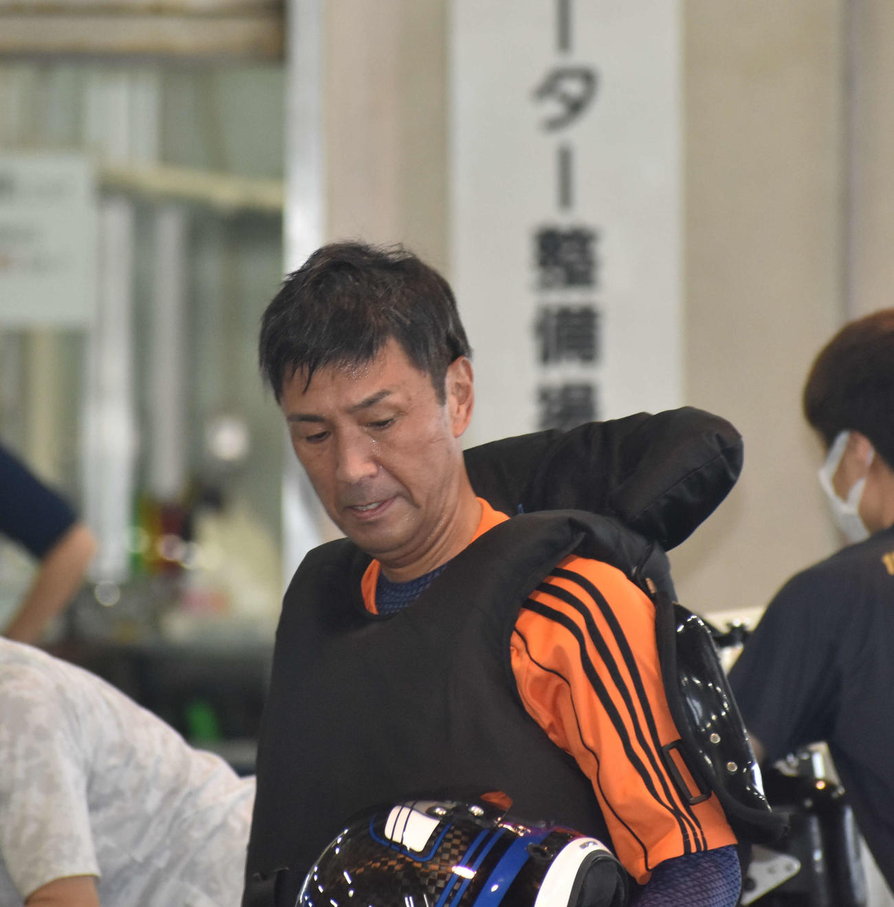 14号機を本格化させてきた岡本慎治