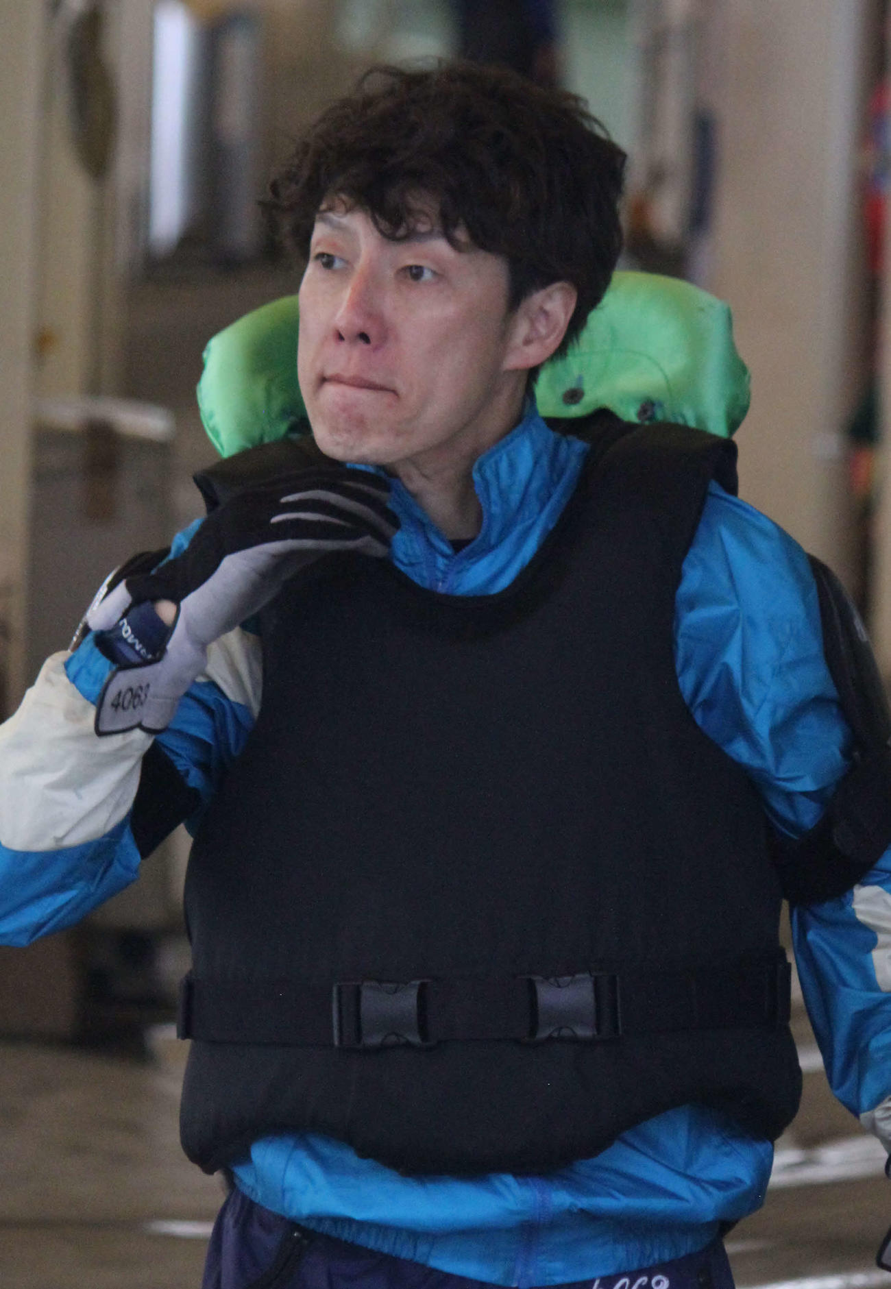市橋卓士が予選トップ通過を決めた（撮影・北條直治）