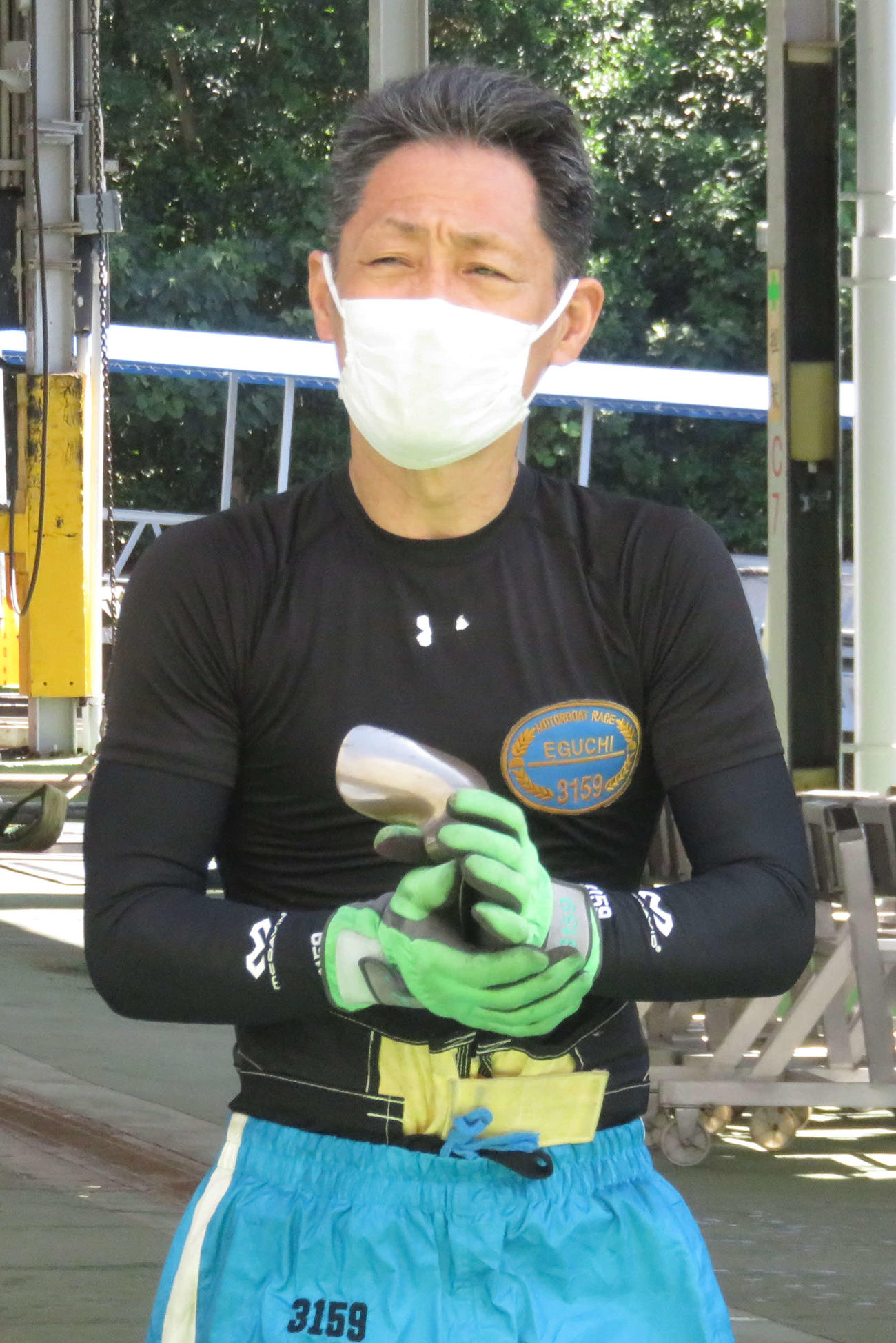 調整に余念がない江口晃生