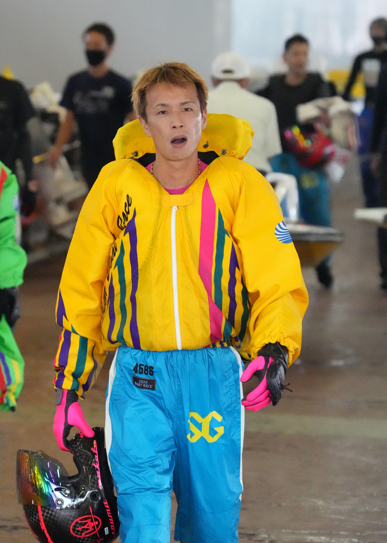 2着の磯部誠（撮影・森本幸一）