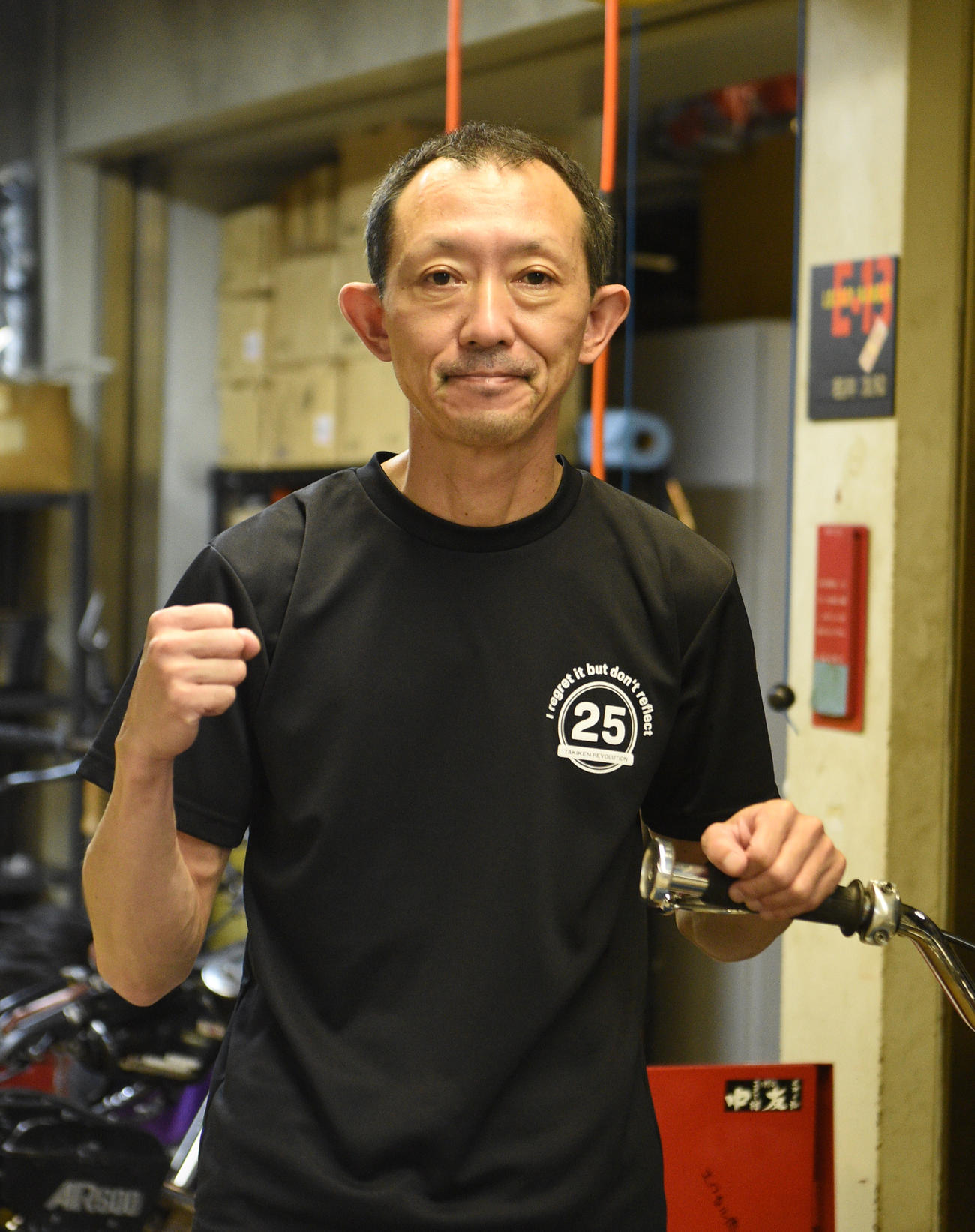 若井友和（撮影・柴田隆二）
