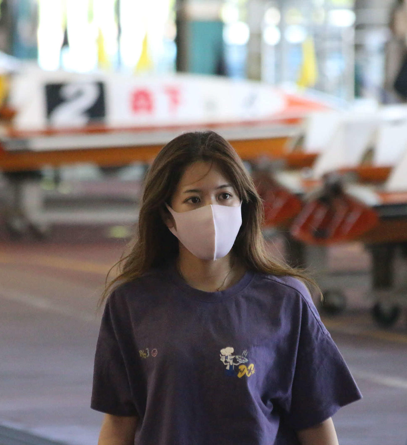 3日目から追加参戦の実森美祐が、力強い舟足を武器に2着2本と手堅くまとめた