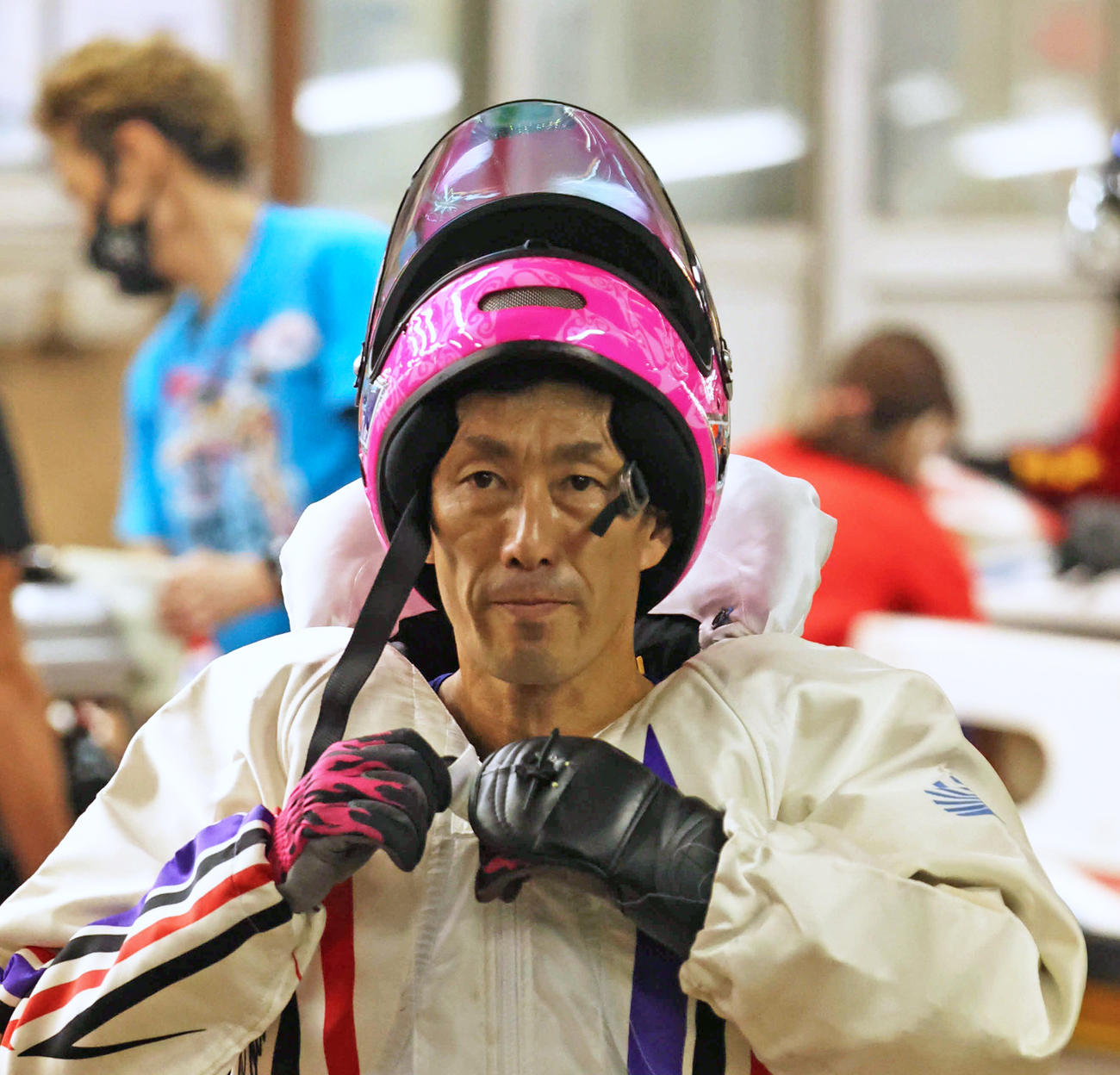 2年ぶりのSG優勝を狙う原田幸哉（撮影・渦原淳）