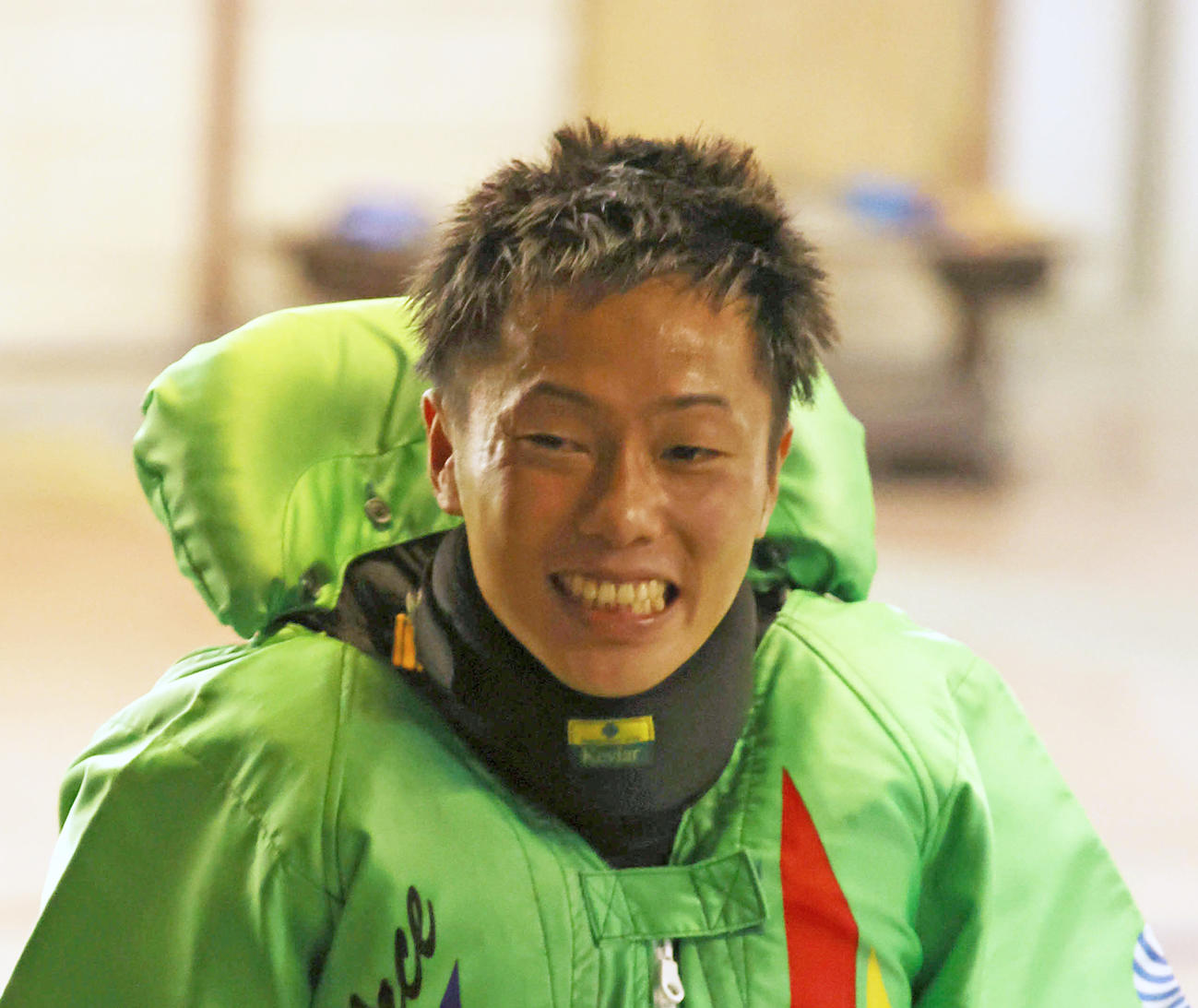 SG初優出を決めた丸野一樹（撮影・渦原淳）