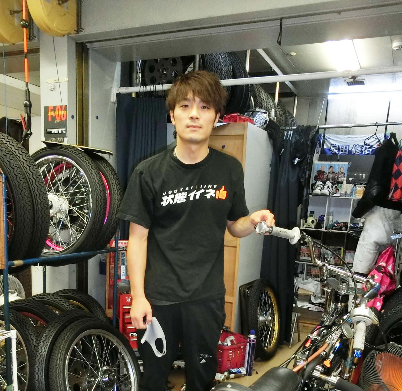 地元の泉田修佑は準決勝戦を勝ち機力好調をアピールした（撮影・海老原実）