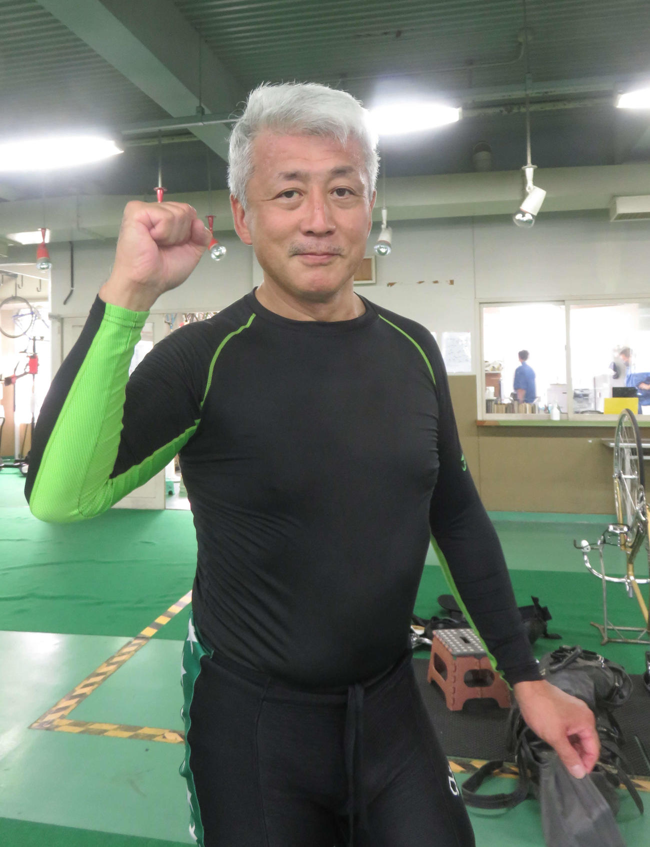 ベテラン健在を示した遠沢健二（撮影・栗田文人）