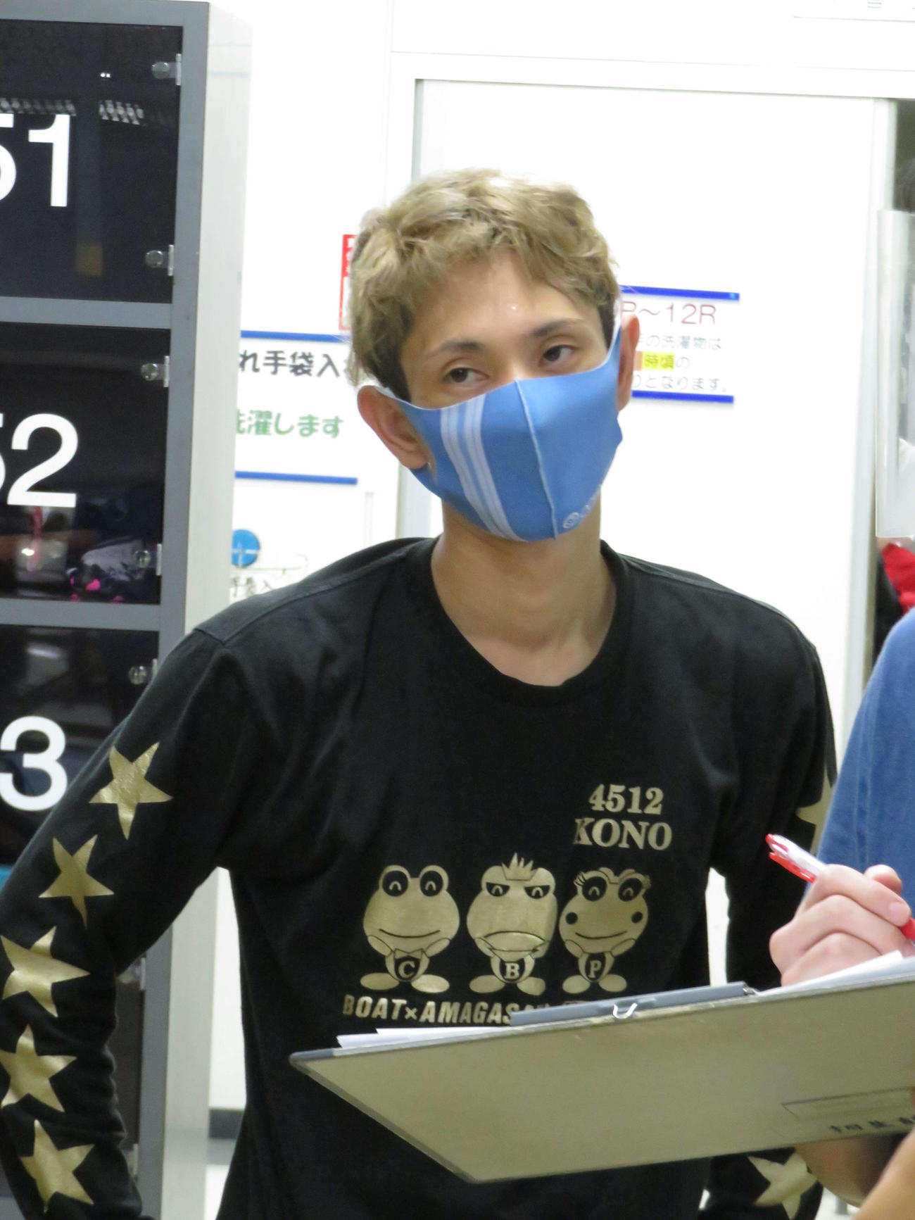 エース格の35号機を手にした高野哲史