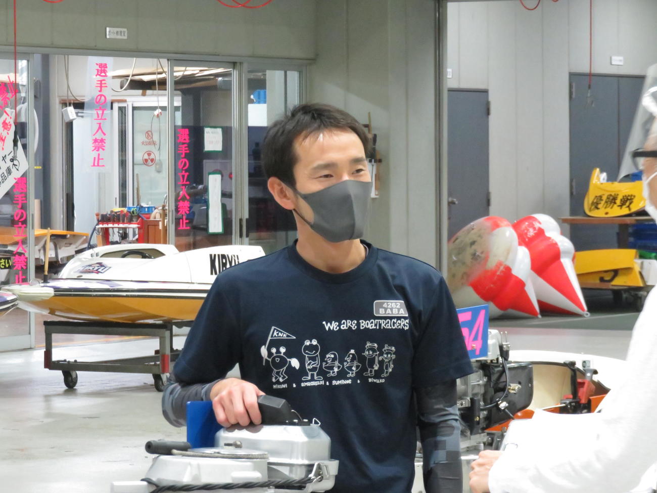 出足が良化に転じた馬場貴也（撮影・窪寺伸行）