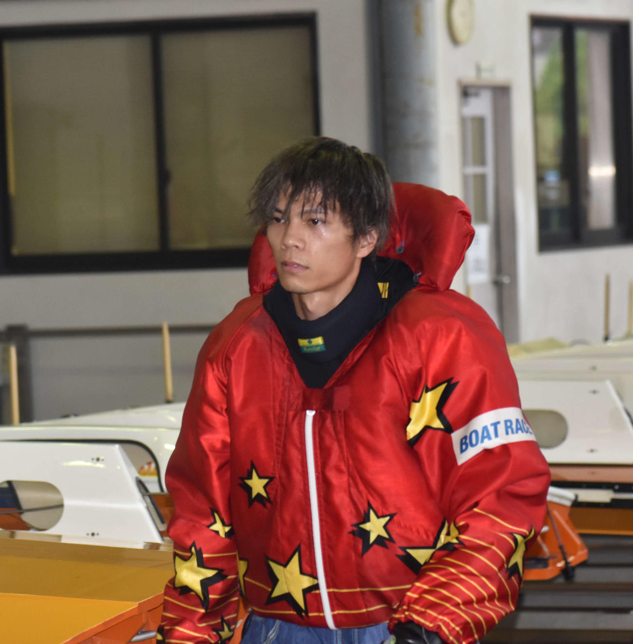 準優12Rでまくり差しを決めた近江翔吾