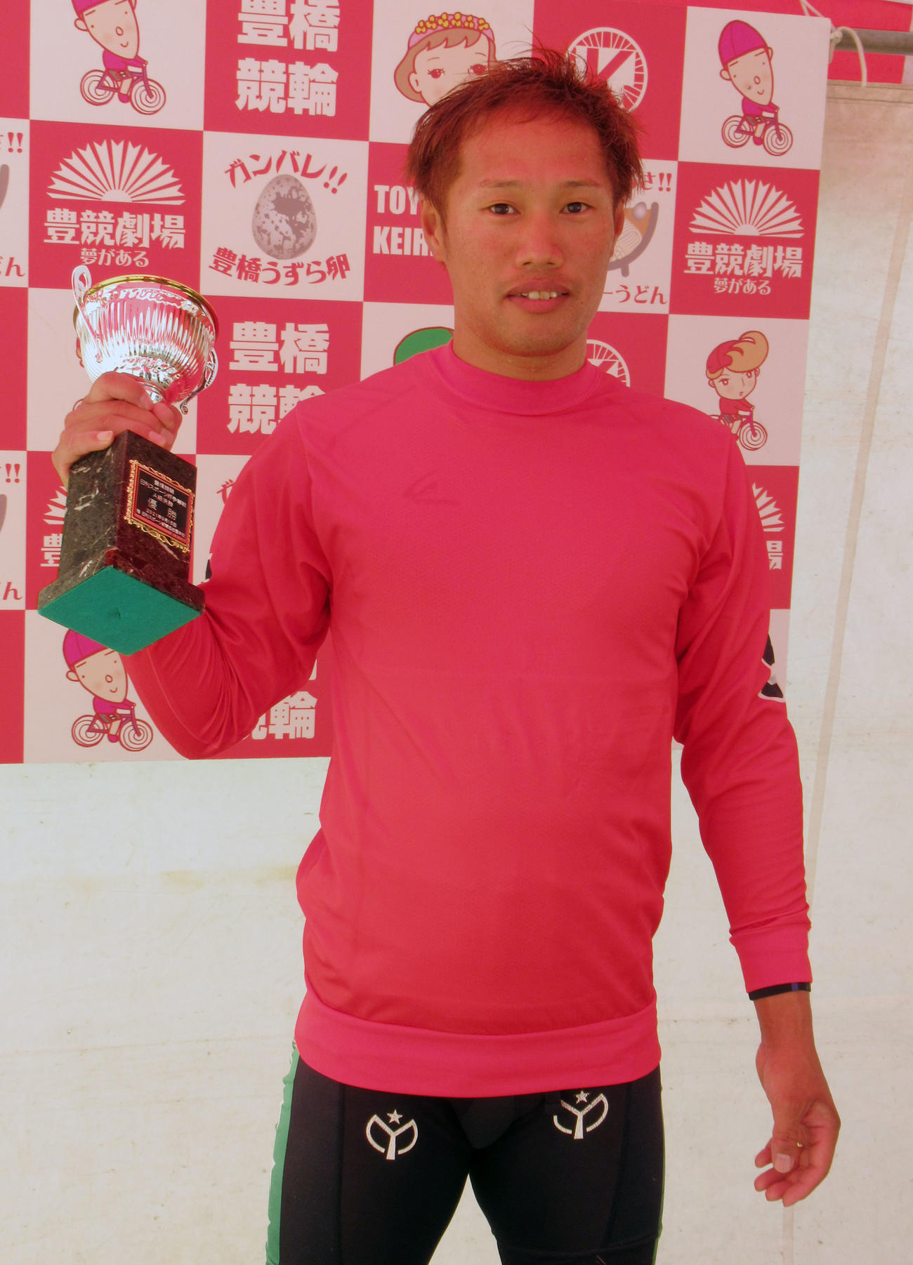 前回富山に続く連続Vを完全で飾った小堺浩二
