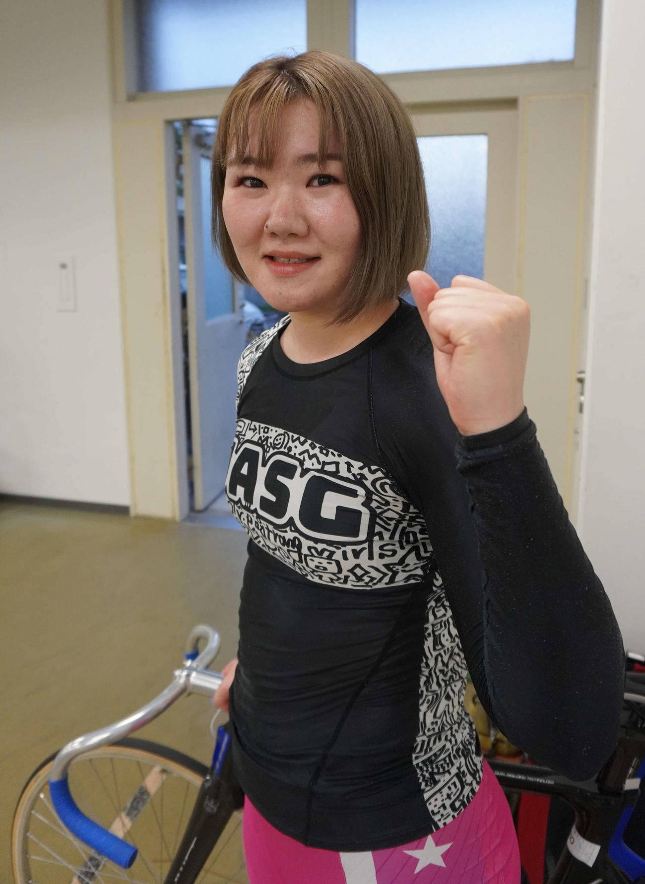 予選をまくりで連勝と好調な坂口楓華（撮影・秋山正則）
