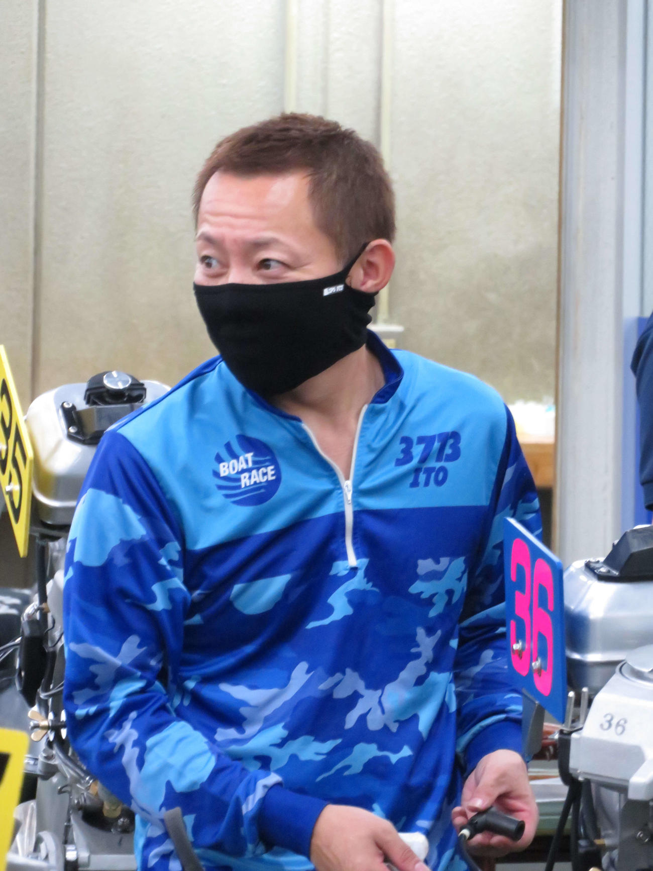 前検日に47才の誕生日を迎えた伊藤誠二