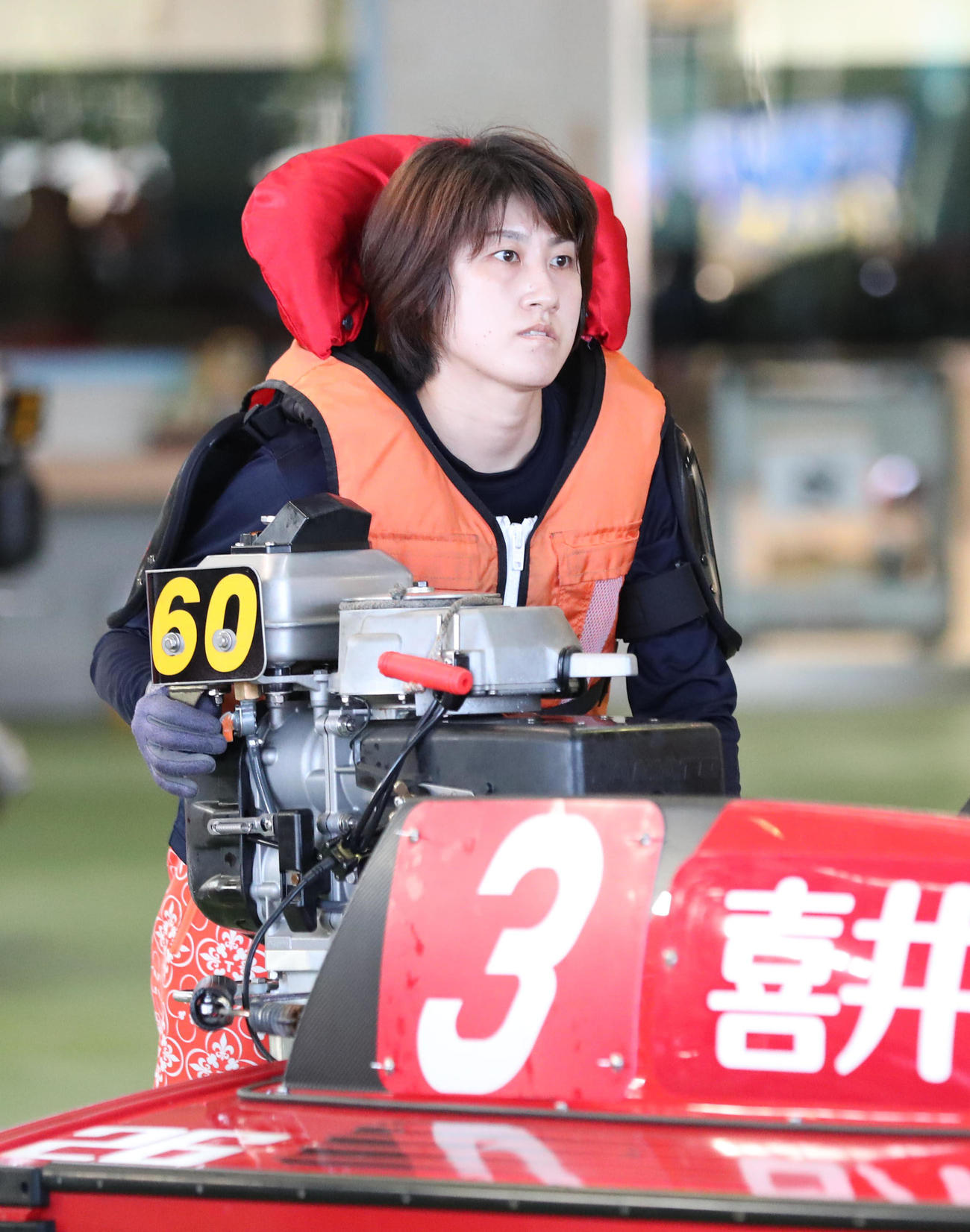 ３連対守る喜井つかさ