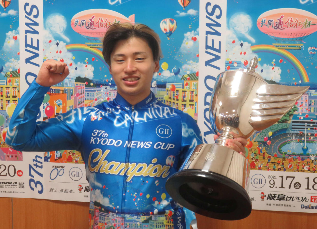 共同通信社杯で、デビュー最速G2優勝を飾った山口拳矢