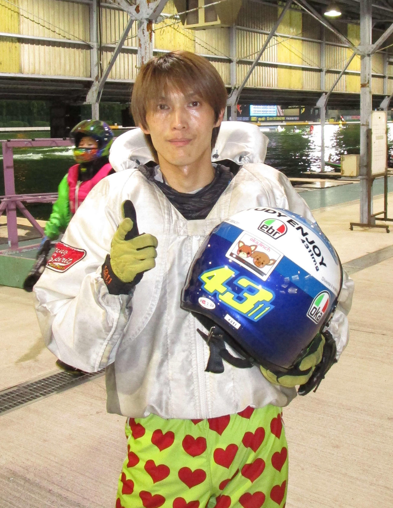 地元勢で唯一、優出を果たした岡村仁（撮影・安井雅彦）