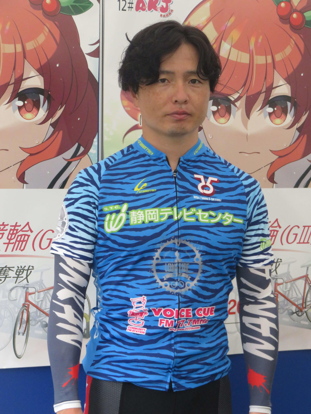 深谷知広との連係に緊張気味の岡村潤