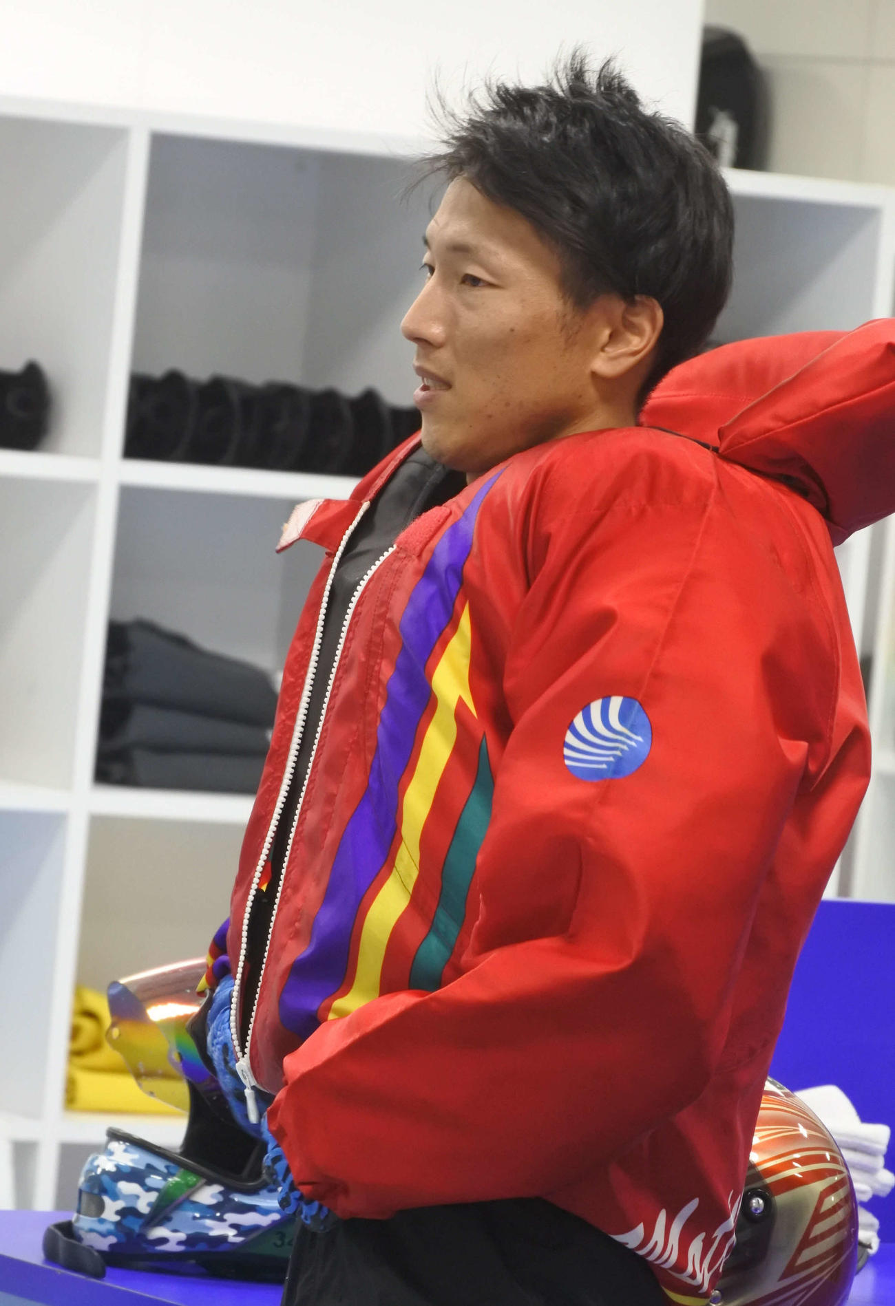 中田友也が2日目に連勝を飾り、軽快な回り足をアピールした