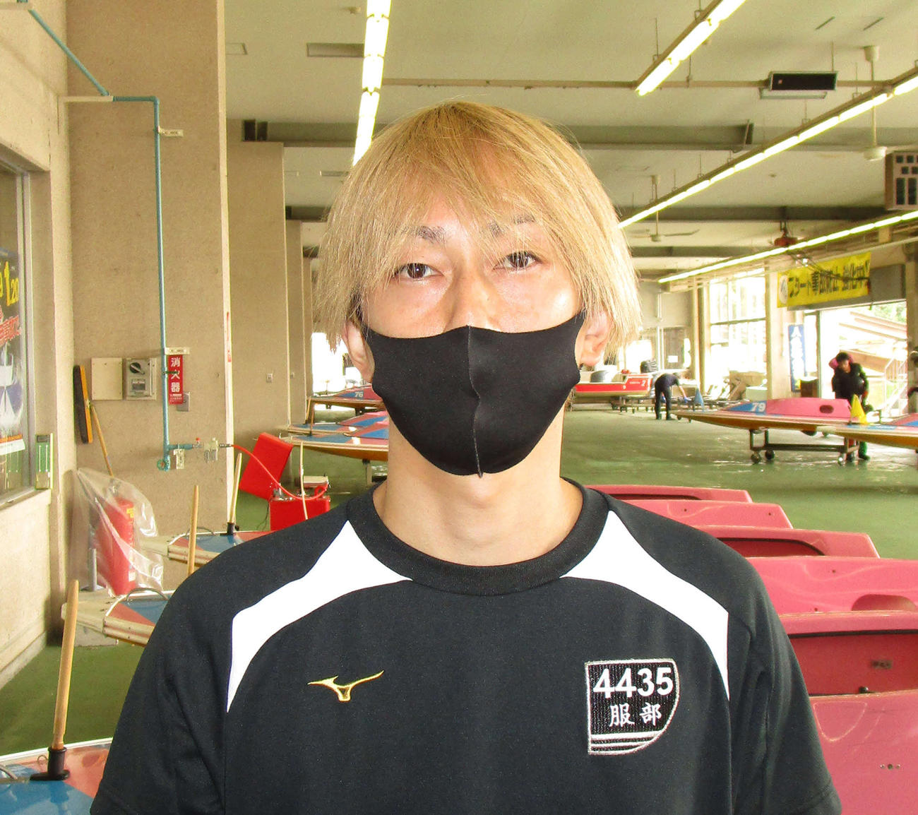 2日目まで2勝、3着1本と好調の服部達哉（撮影・安井雅彦）
