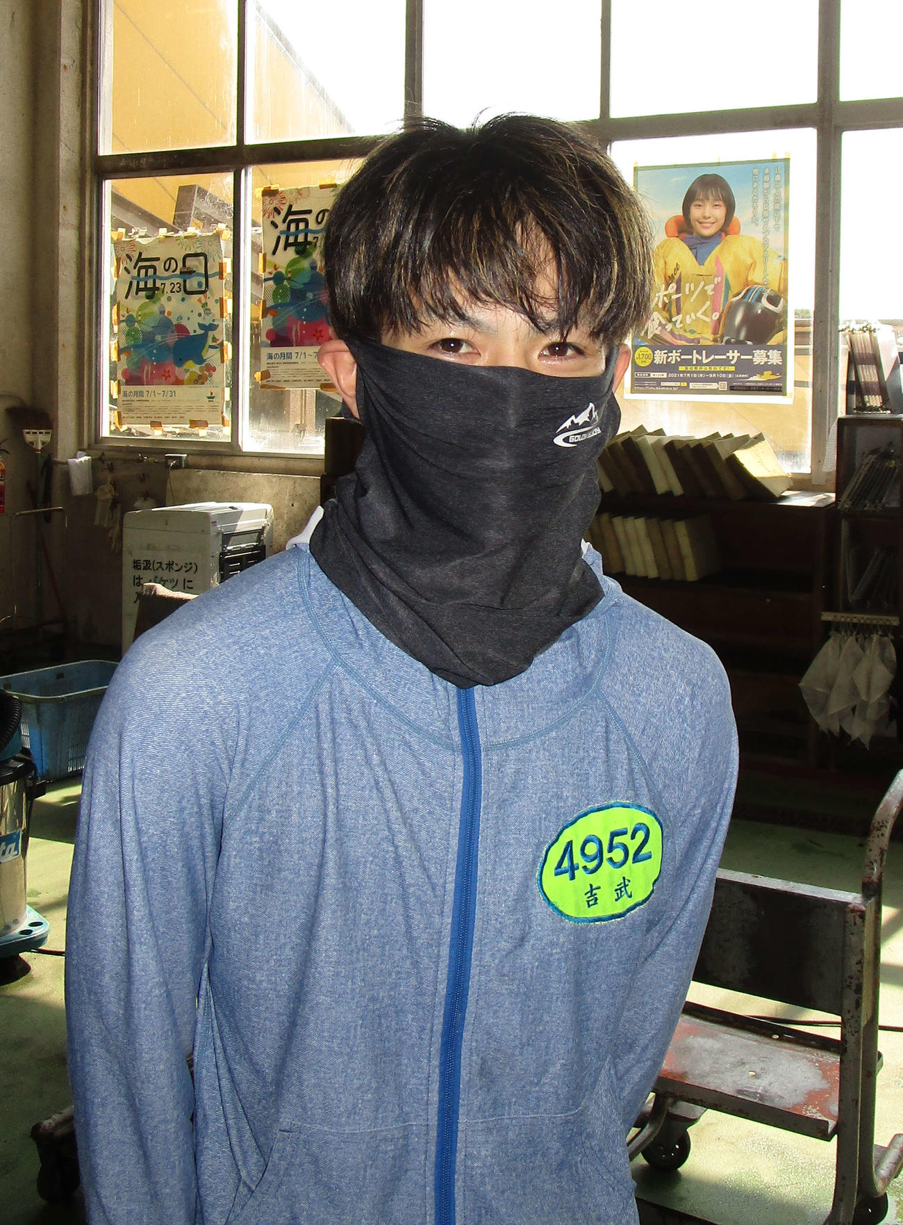 5日目4Rで見せ場を作った吉武真也（撮影・安井雅彦）