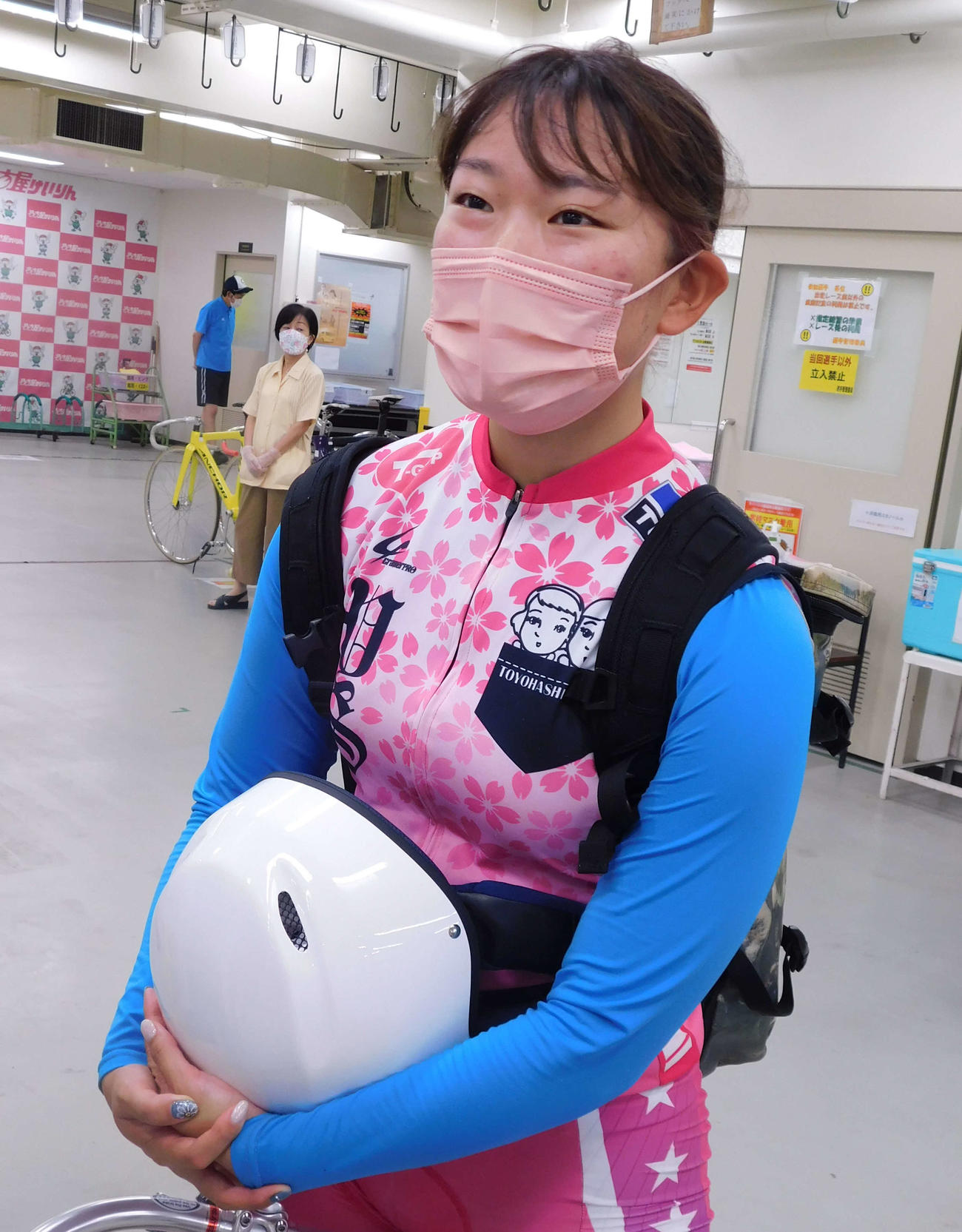 あこがれの児玉碧衣と初対戦に意気込む山本さくら