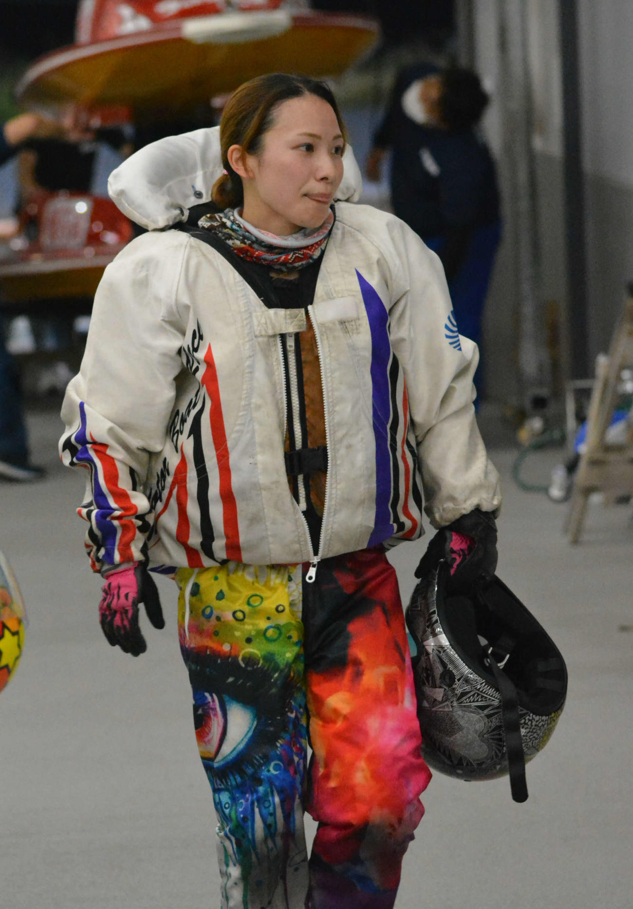 新田有理がデビュー初優勝へ、パワーを生かす